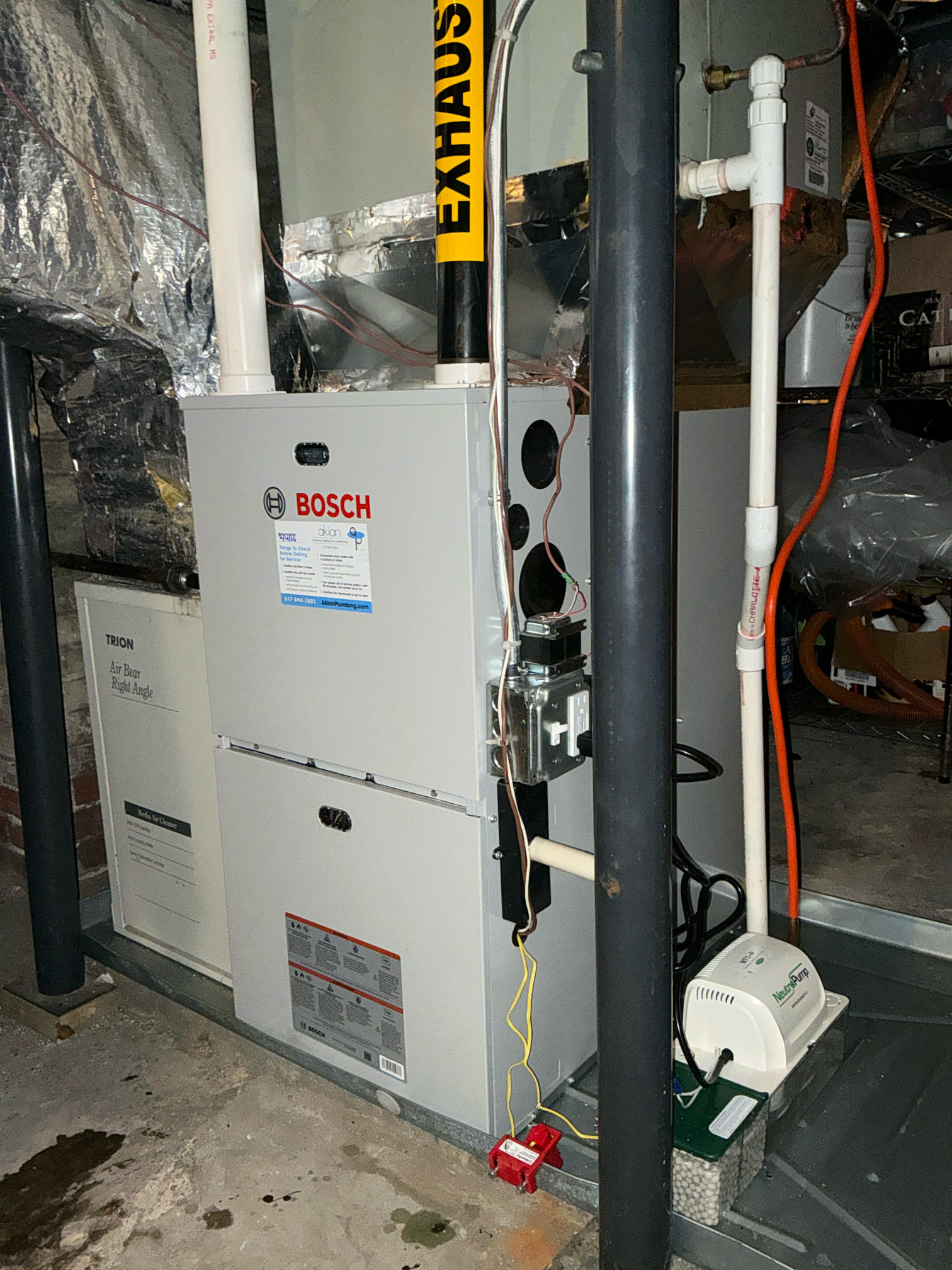 Akian Plumbing, Heating, Cooling & Electric provides top-notch heating solutions with professionalism and precision.