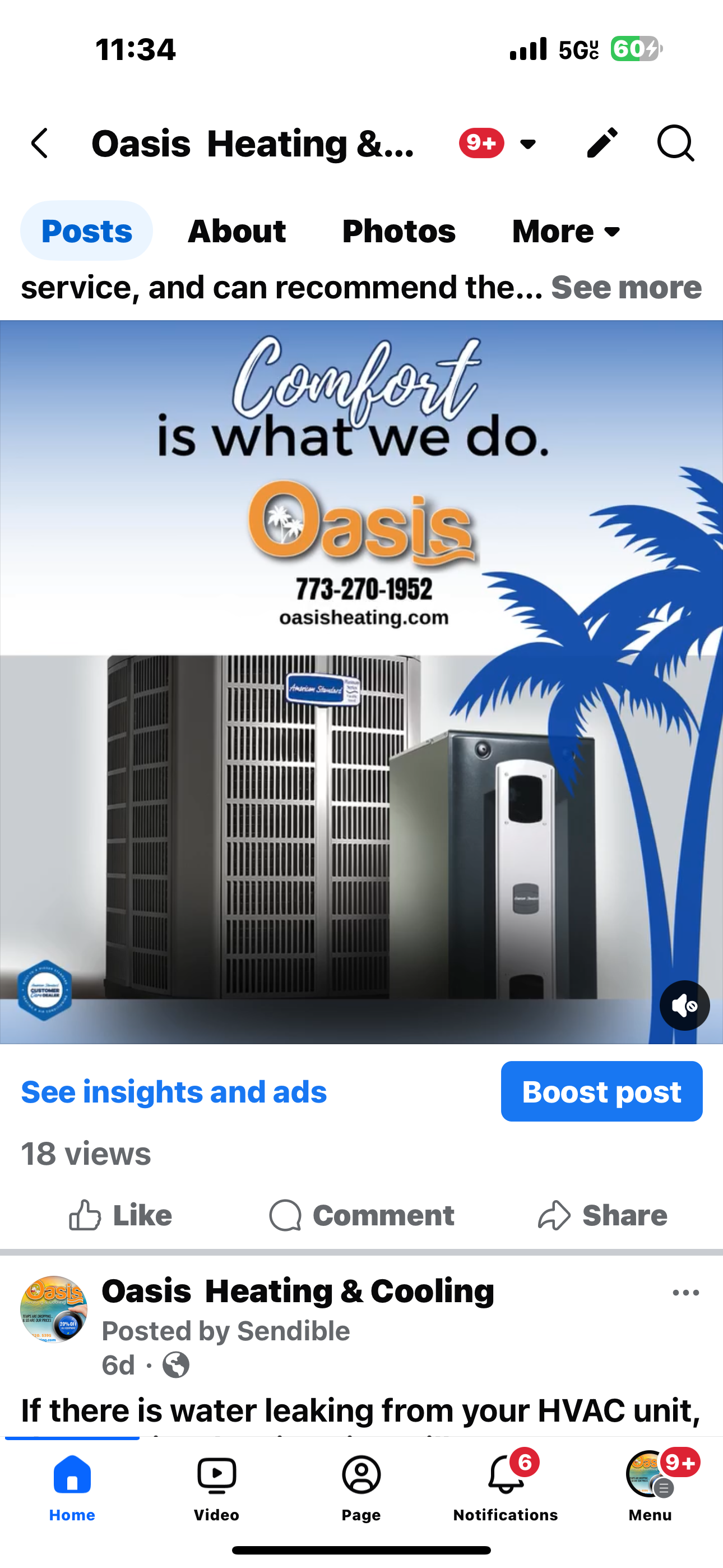 Trust Oasis Heating and Cooling for dependable comfort solutions, backed by clear contact info and proven HVAC expertise.