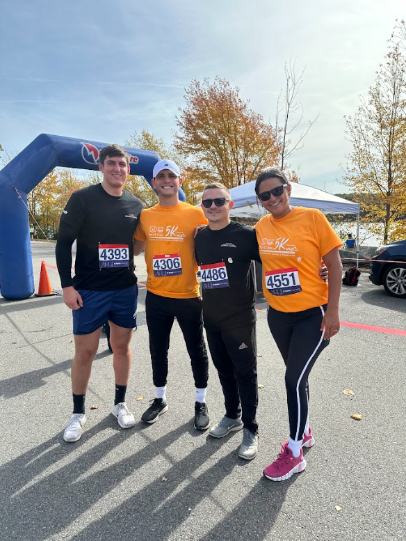 G&C Plumbing & Heating showing their community spirit at the local 5K!