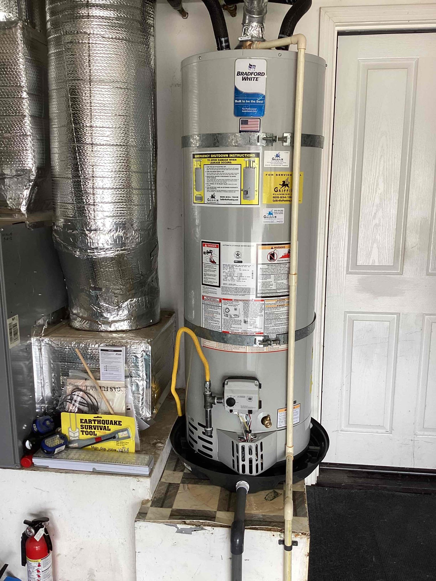 Experience seamless water heating solutions with Griffin Plumbing, Inc., ensuring safety and efficiency in every installation.