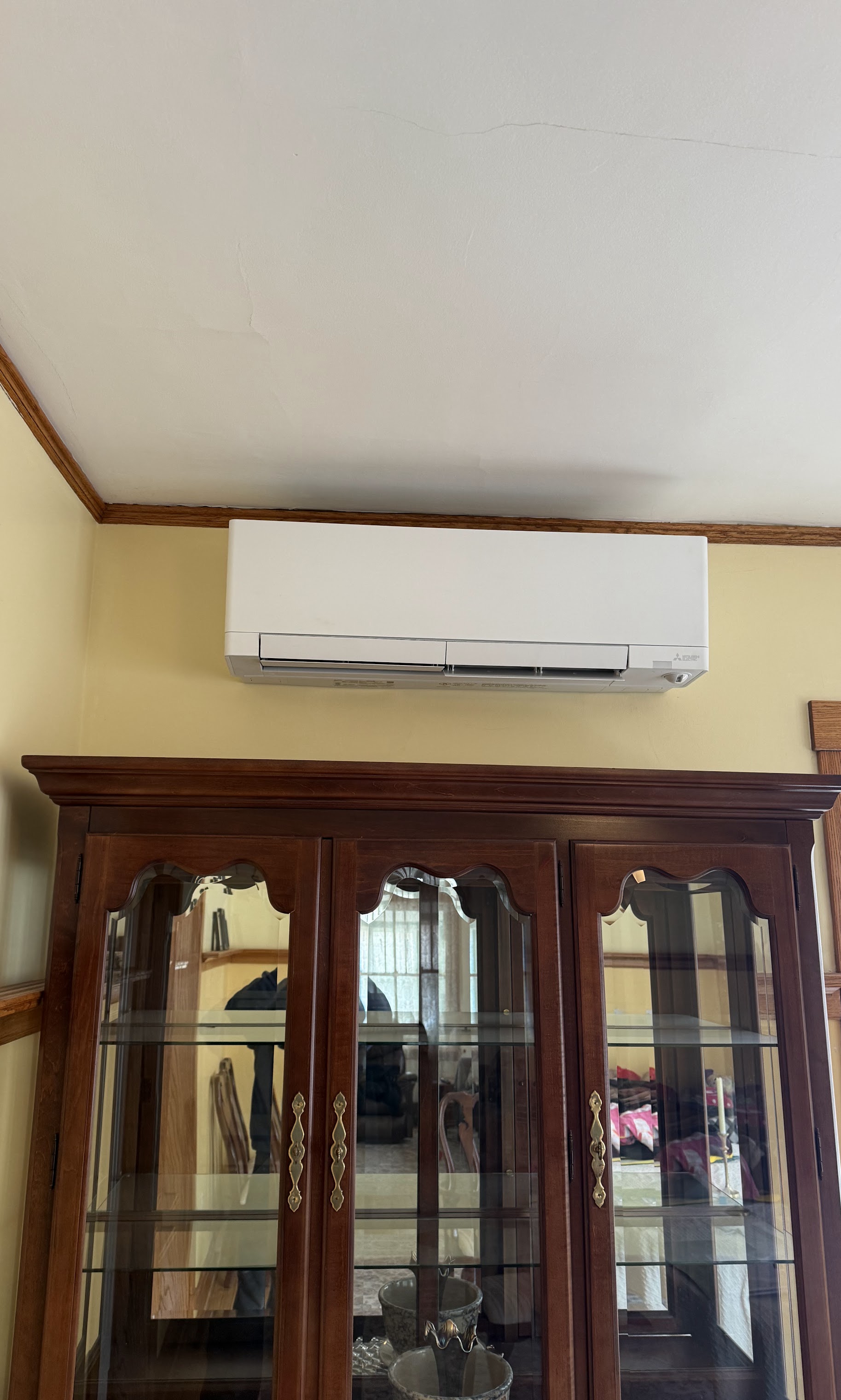 A clean, professionally installed ductless system shows the care Oasis Heating and Cooling brings to indoor comfort and long term value.