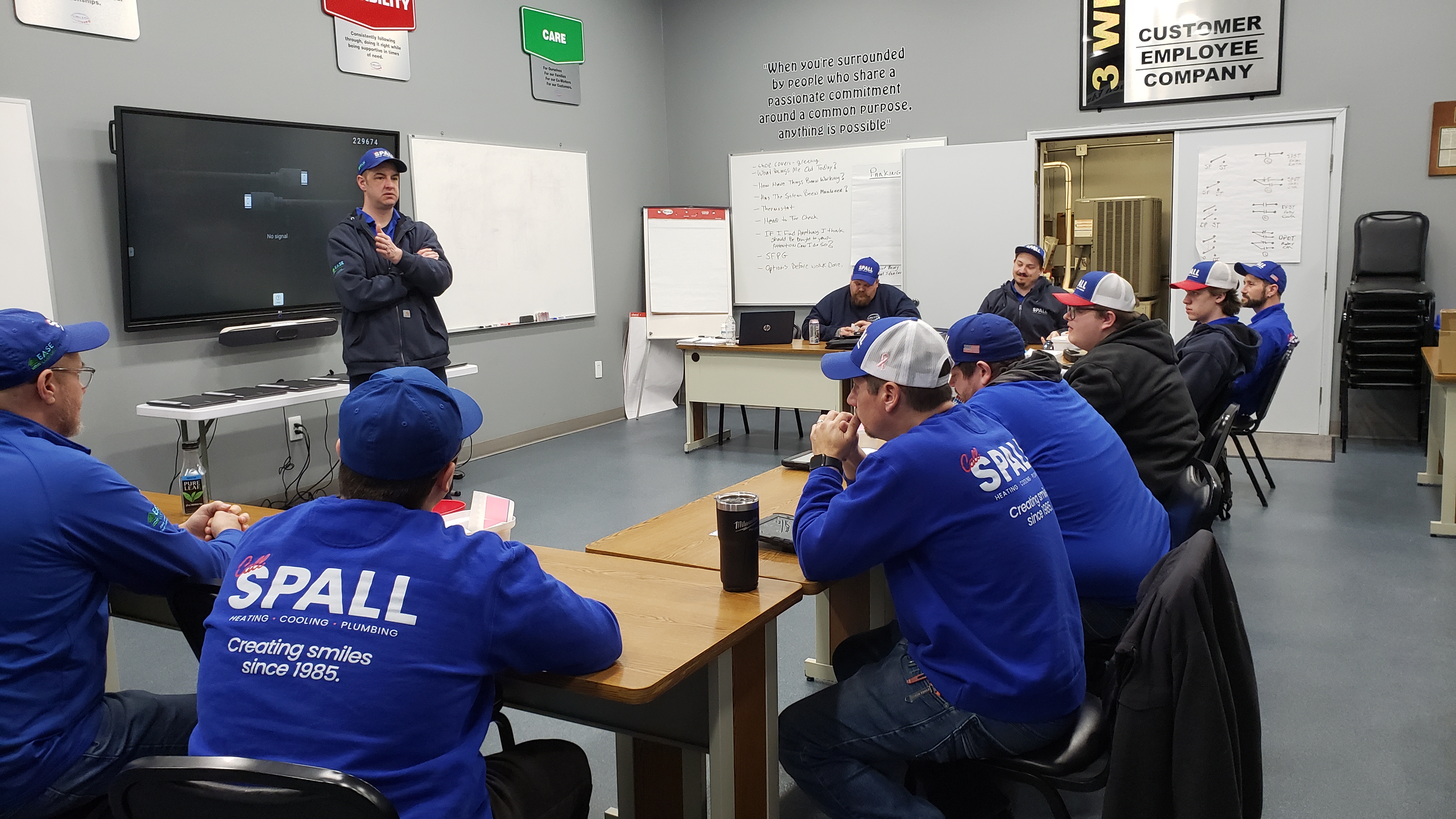 T.E. Spall & Son: Creating smiles with quality services and dedicated customer care since 1985.