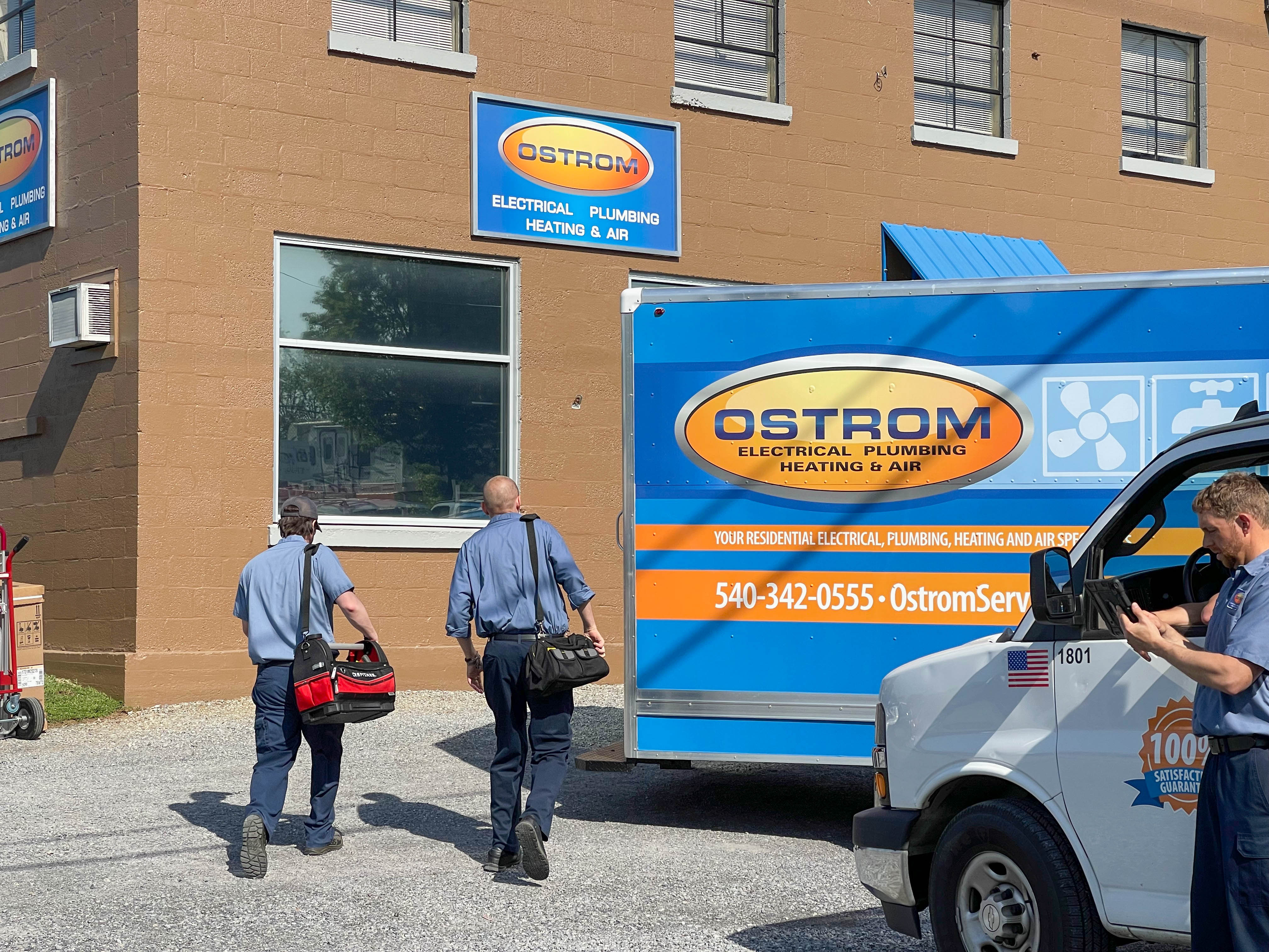 Experience exceptional service and professionalism with Ostrom Electrical Plumbing Heating & Air Conditioning—your trusted partner for all HVAC, plumbing, and electrical needs.