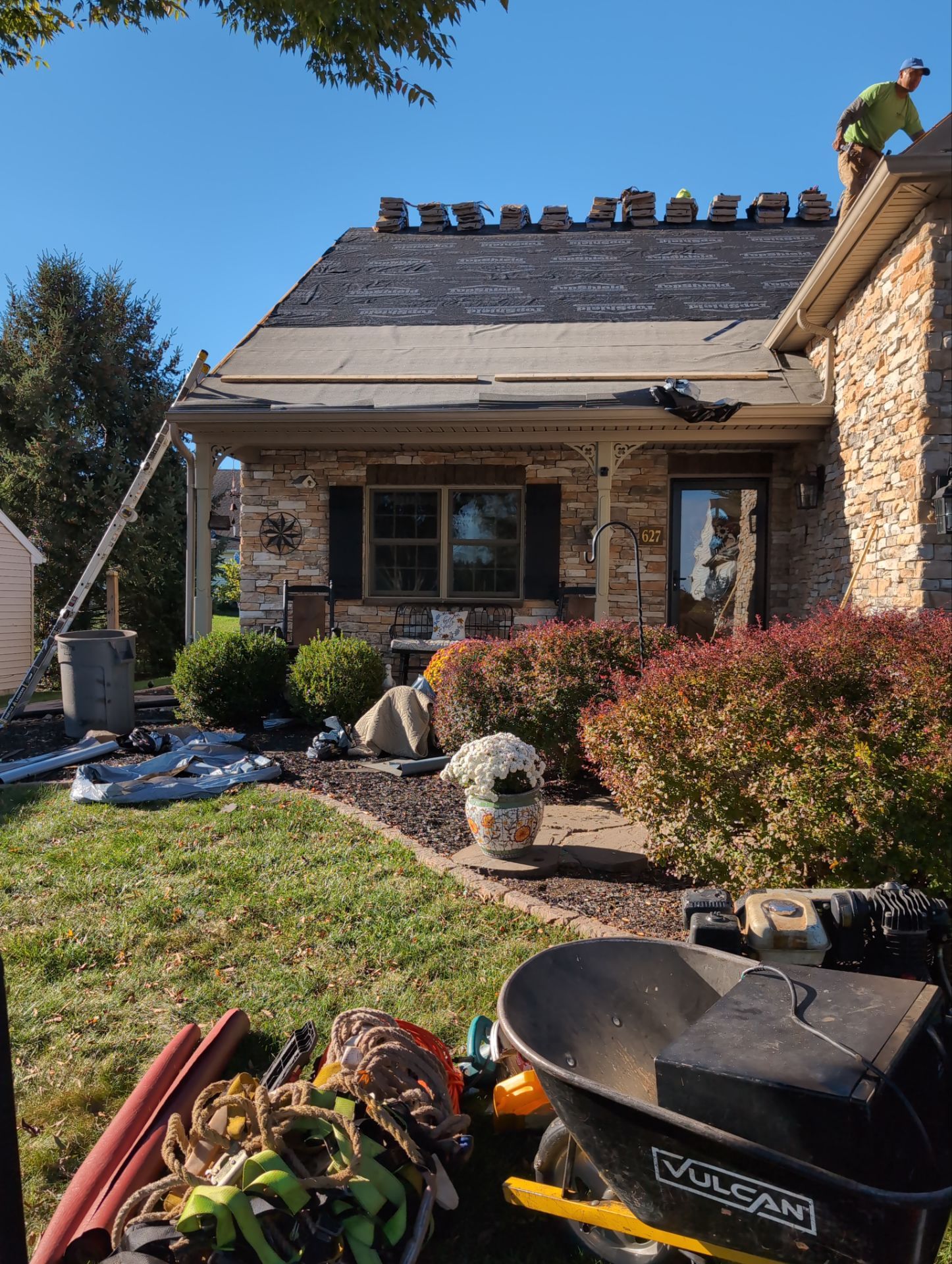 Skilled crews from Mosaic Roofing & Exteriors restore curb appeal and durability with careful roof replacement and attentive workmanship.