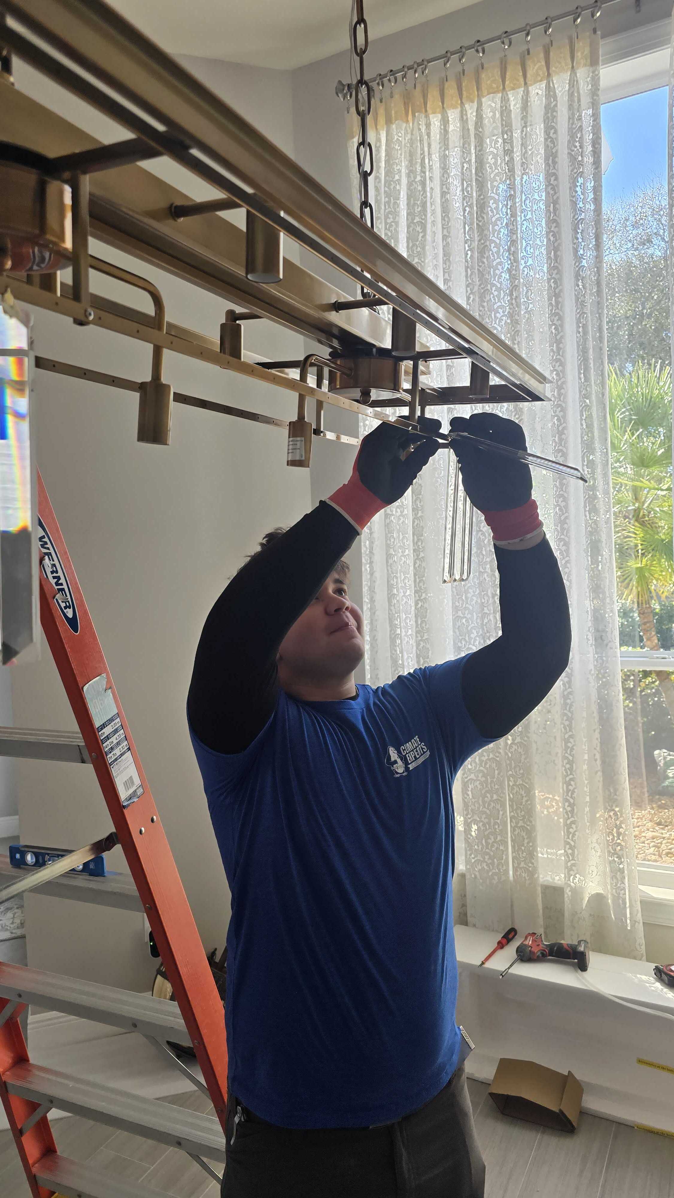 At Climate Experts Air, Plumbing & Electric, our skilled technicians bring light to your life with the utmost professionalism and care.