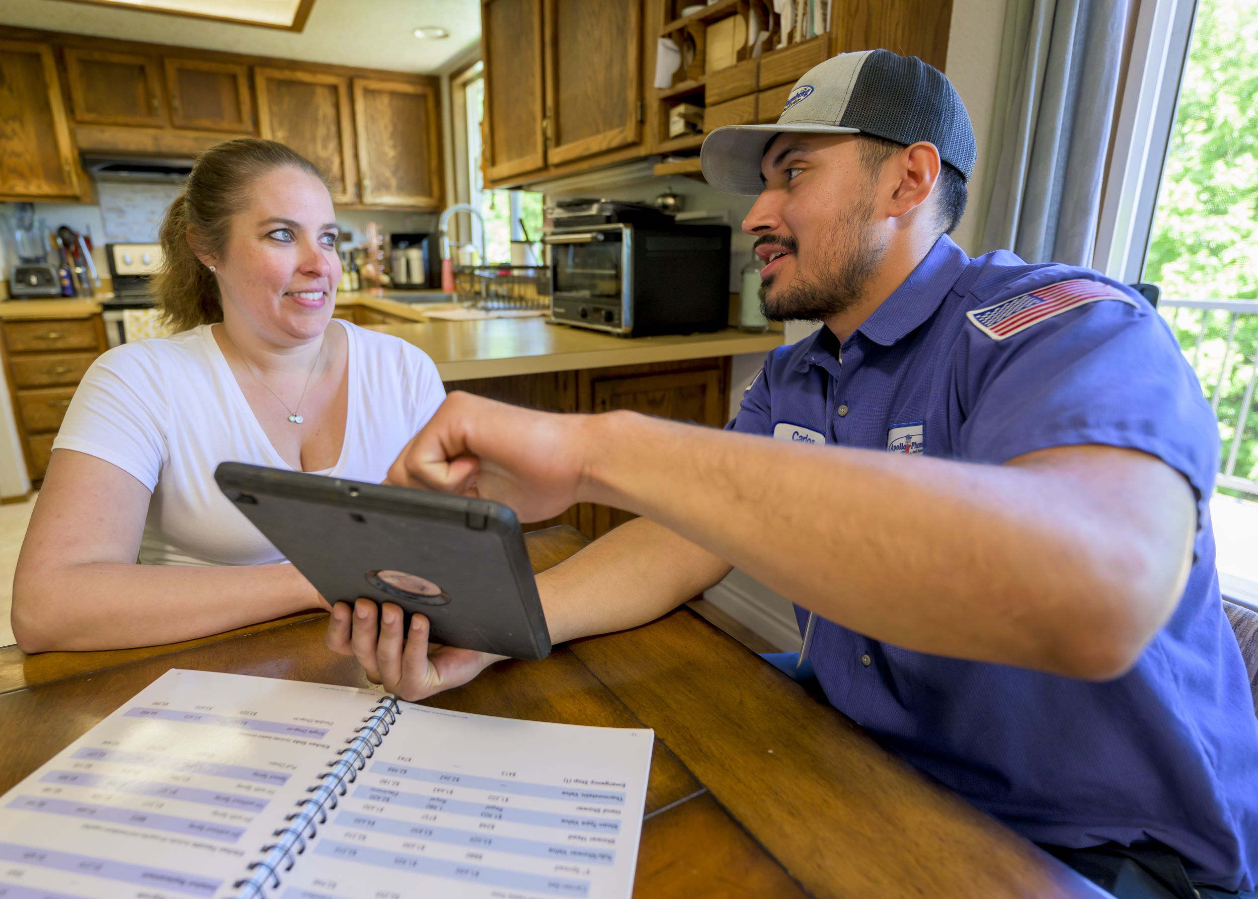 Apollo Plumbing ensures professional and personalized in-home consultations for all your plumbing needs. Experience quality service with a smile!