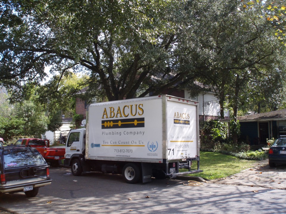 A clean, professional crew from Abacus Plumbing, Air Conditioning & Electrical arrives on time to care for your home's plumbing with confidence.