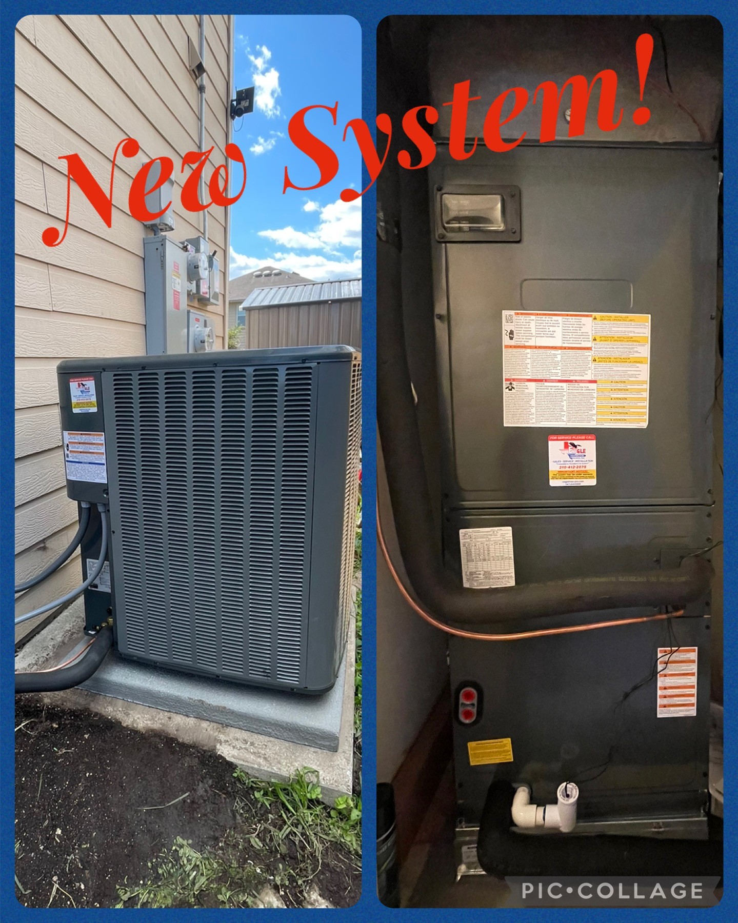 Upgrade your comfort with Eagle Heating & AC's top-notch new systems!