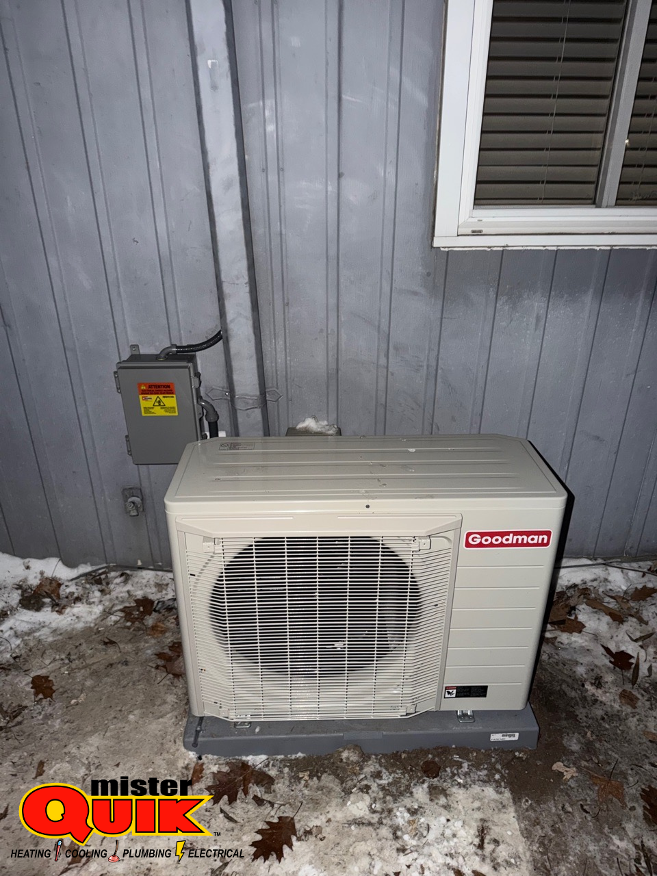 Ensure your home's comfort year-round with reliable services from Mister Quik Home Services.