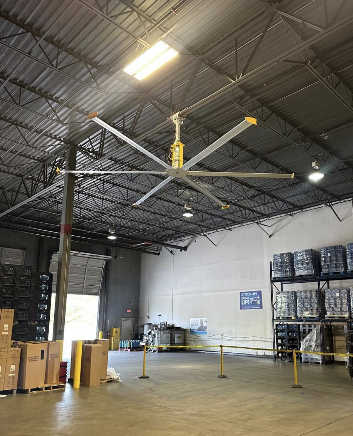 Kalahari Electrical Services keeps your facility comfortable and efficient with professional commercial fan and lighting installations for reliable performance.