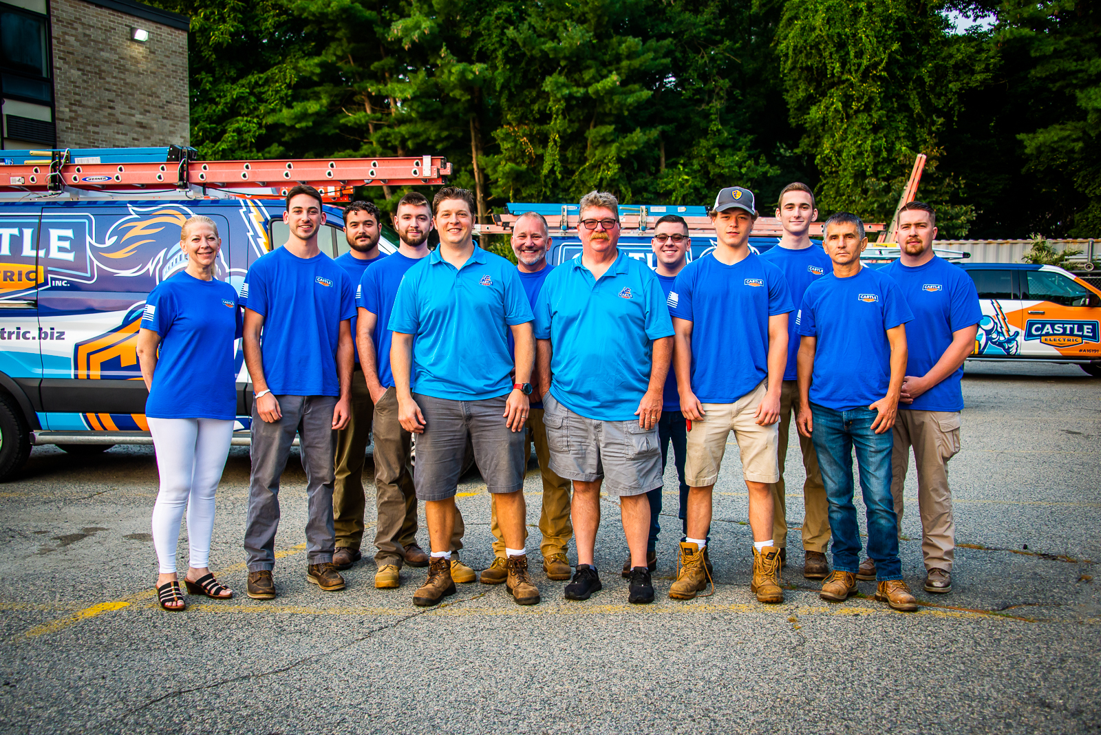 Meet the dedicated and professional team of Castle Electric Inc., ready to serve all your electrical needs with excellence.