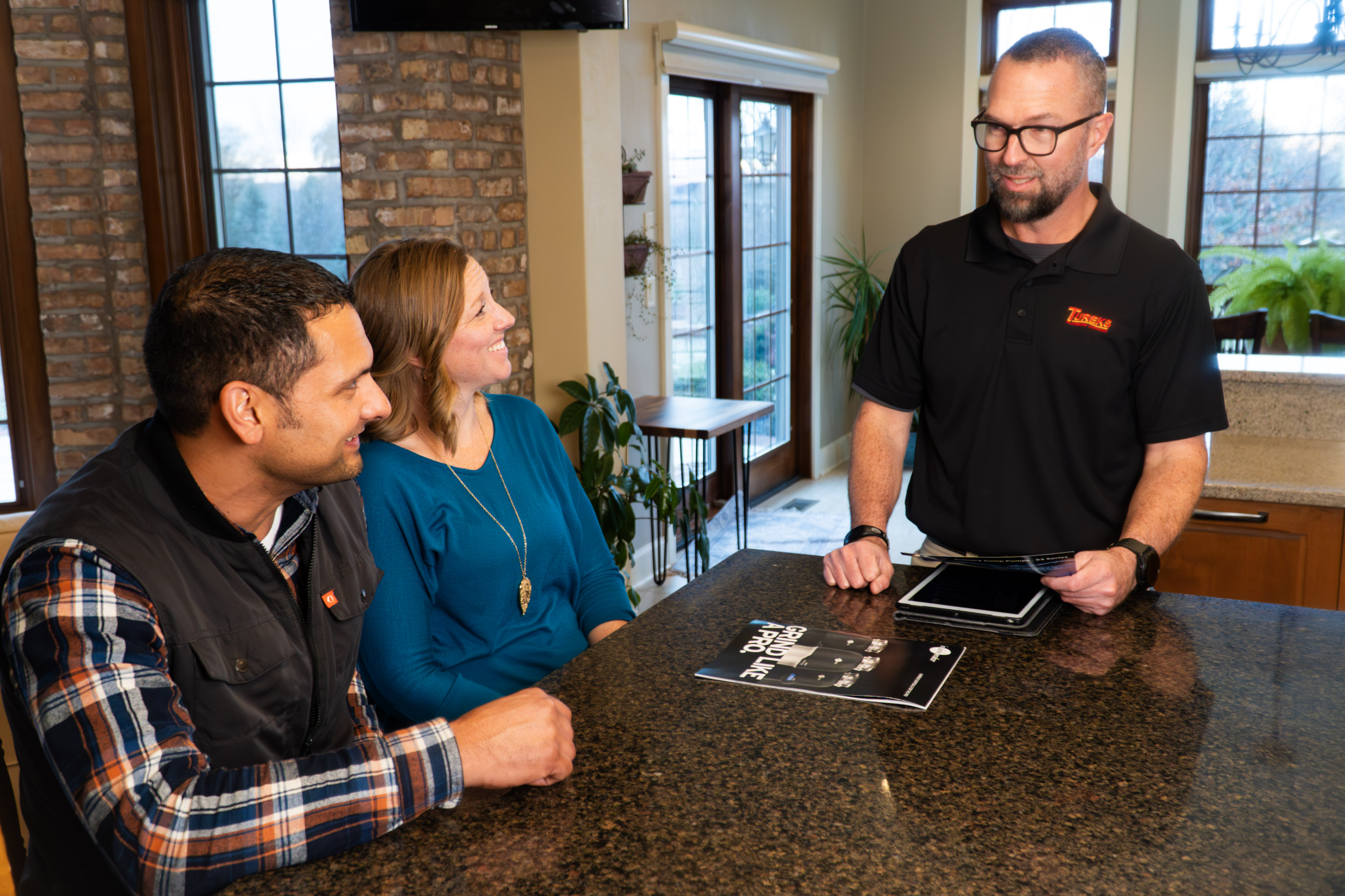 Experience top-notch service and professionalism with Tureks Plumbing Services, where customer satisfaction is our priority.