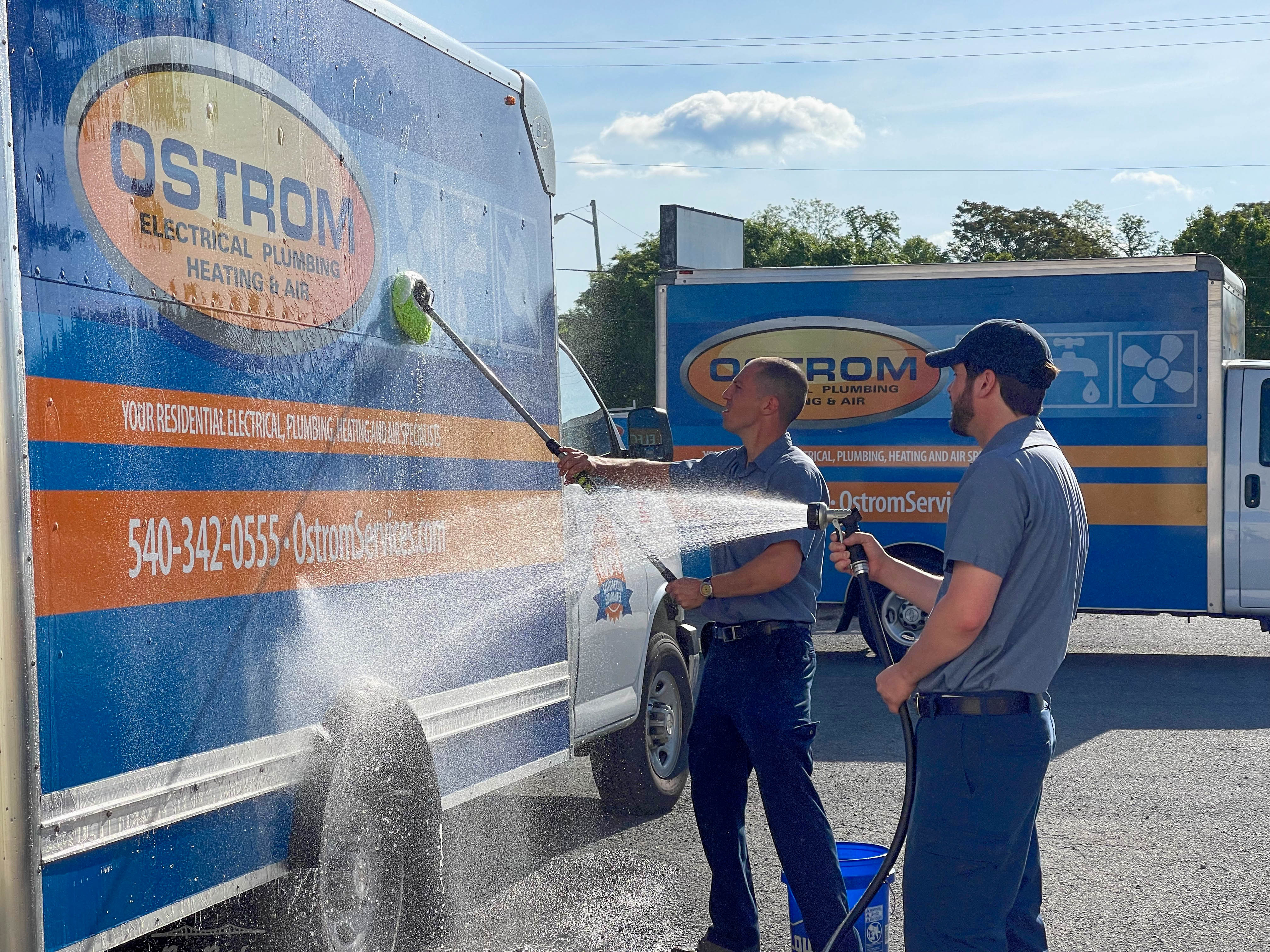 Experience top-notch service and professionalism with Ostrom Electrical Plumbing Heating & Air Conditioning.