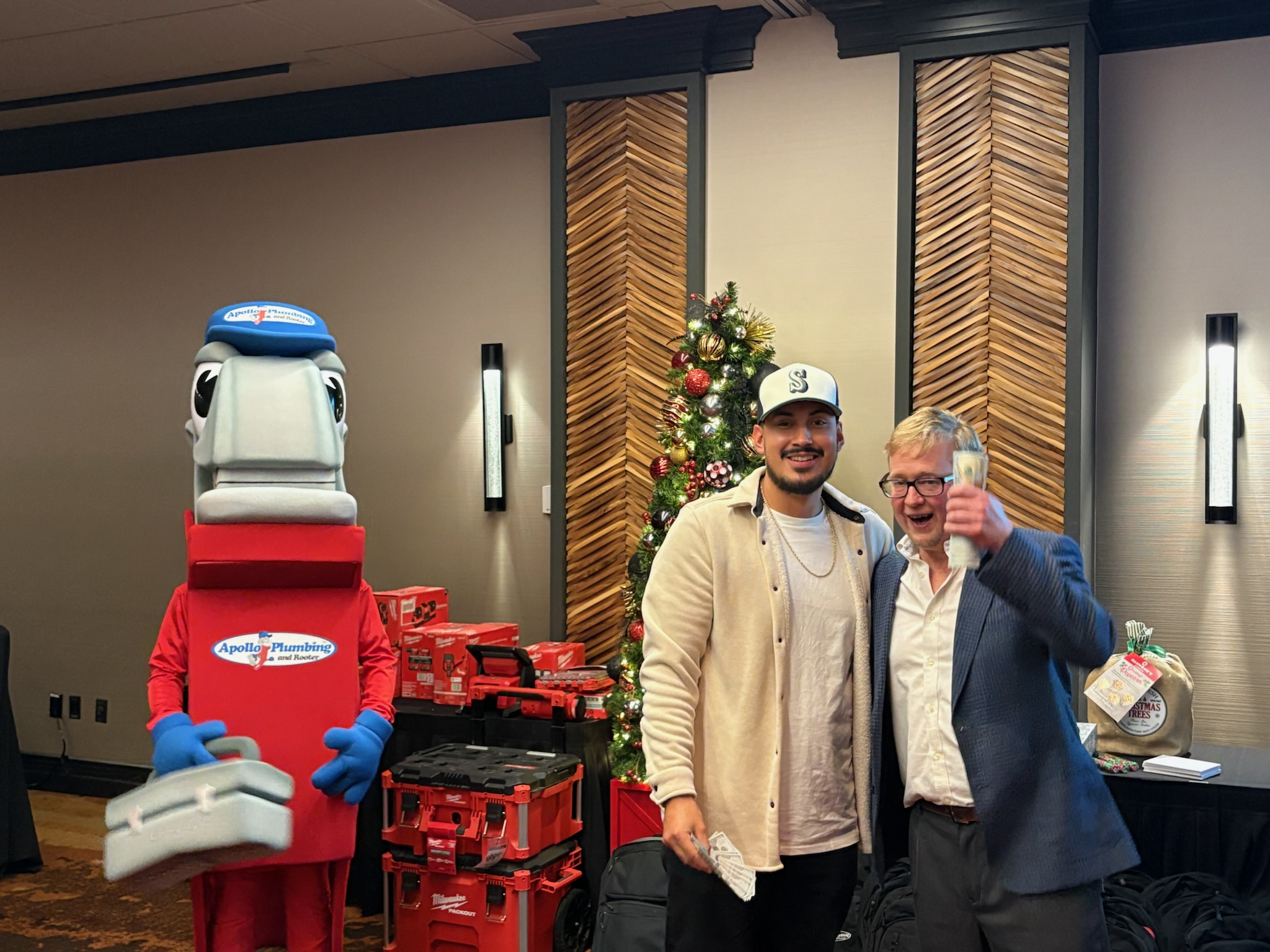 Celebrate the holiday season with Apollo Plumbing, where quality service and customer satisfaction come together.