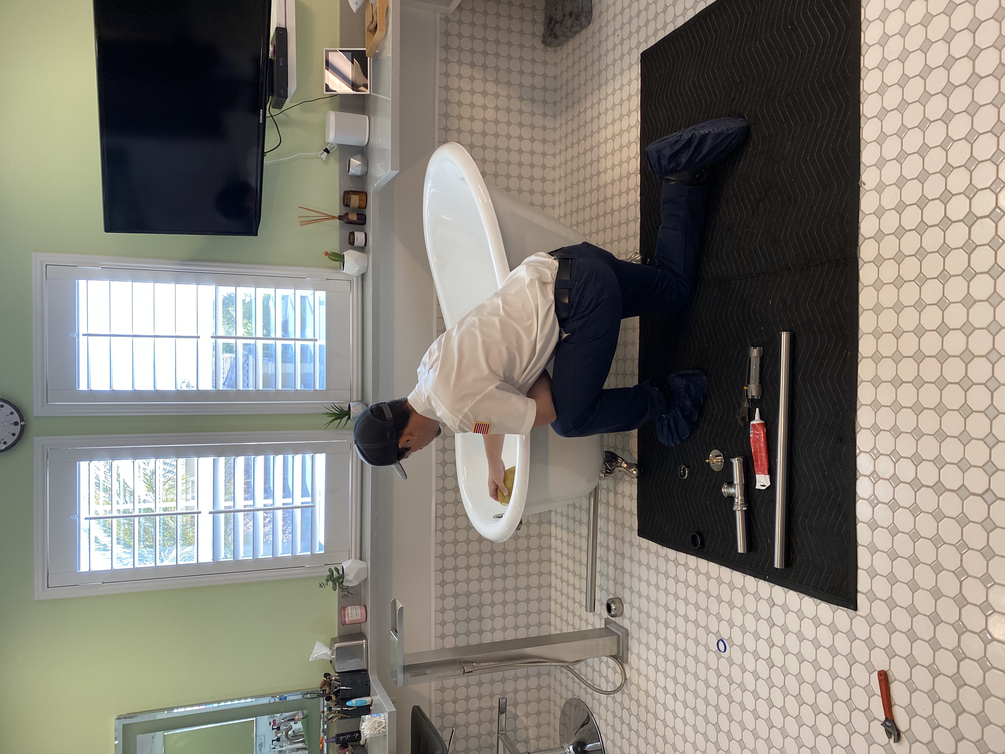 Experience unparalleled plumbing solutions with JC Plumbing, where professionalism meets modern artistry.