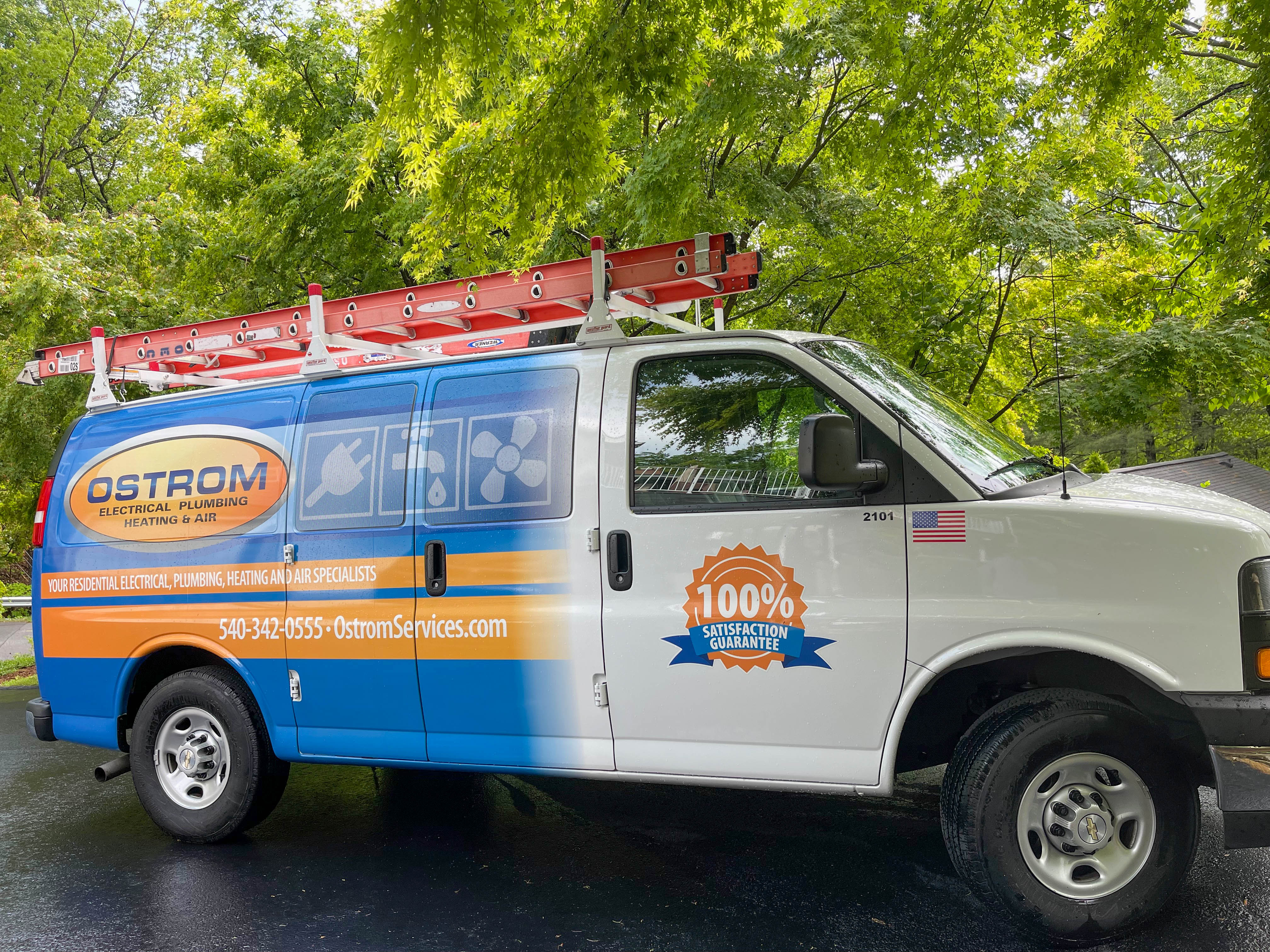 Experience top-notch service and satisfaction with Ostrom Electrical Plumbing Heating & Air for all your residential needs.