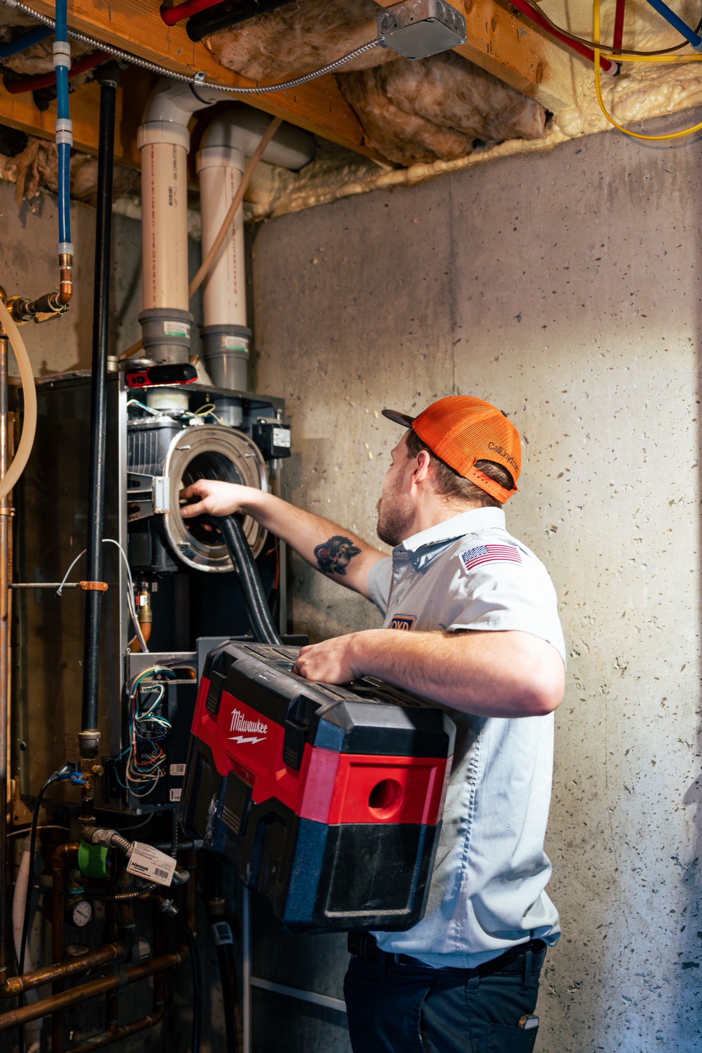 Skilled technicians deliver dependable furnace service with care and efficiency, trust Lloyd Plumbing, Heating, Air, Electrical for reliable home comfort.