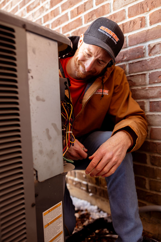 At Summers Plumbing Heating & Cooling, we are committed to providing top-notch HVAC services, ensuring comfort and quality for your home year-round. Our expert technicians are always ready to deliver exceptional service.