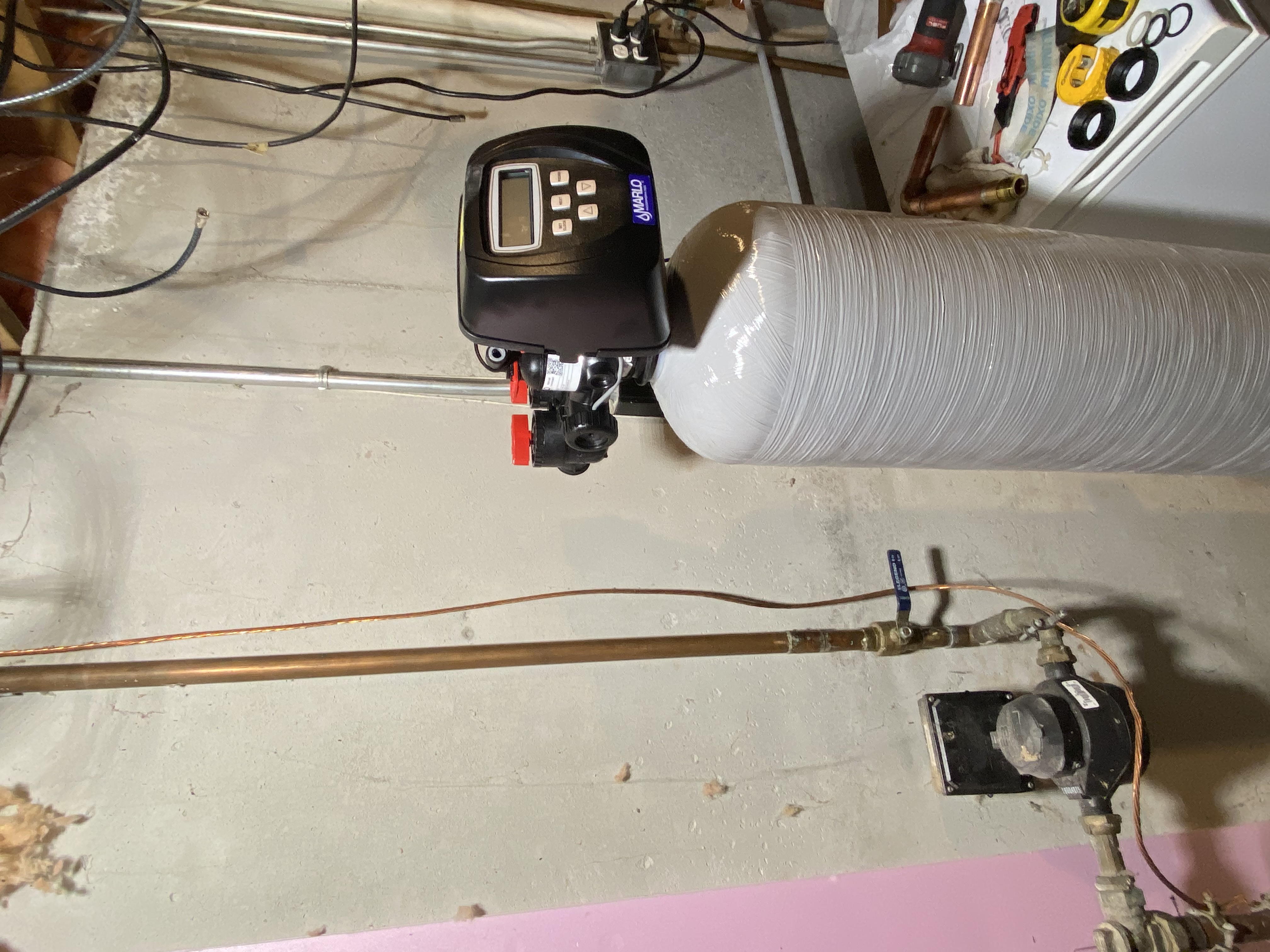 Tureks Plumbing Services installed this modern water treatment system with care, delivering reliable performance and visible craftsmanship.