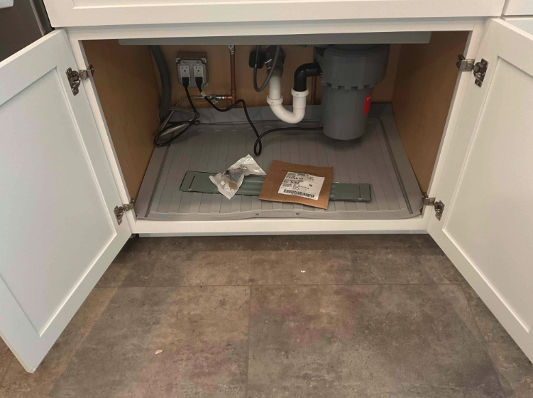 Trust Hope Plumbing for careful, tidy under-sink plumbing work that protects your cabinets and shows clear attention to workmanship.