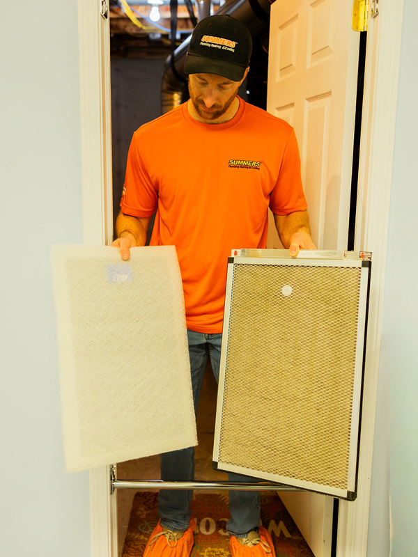 At Summers Plumbing Heating & Cooling, we ensure cleaner air with our top-notch HVAC services, keeping your home fresh and comfortable.