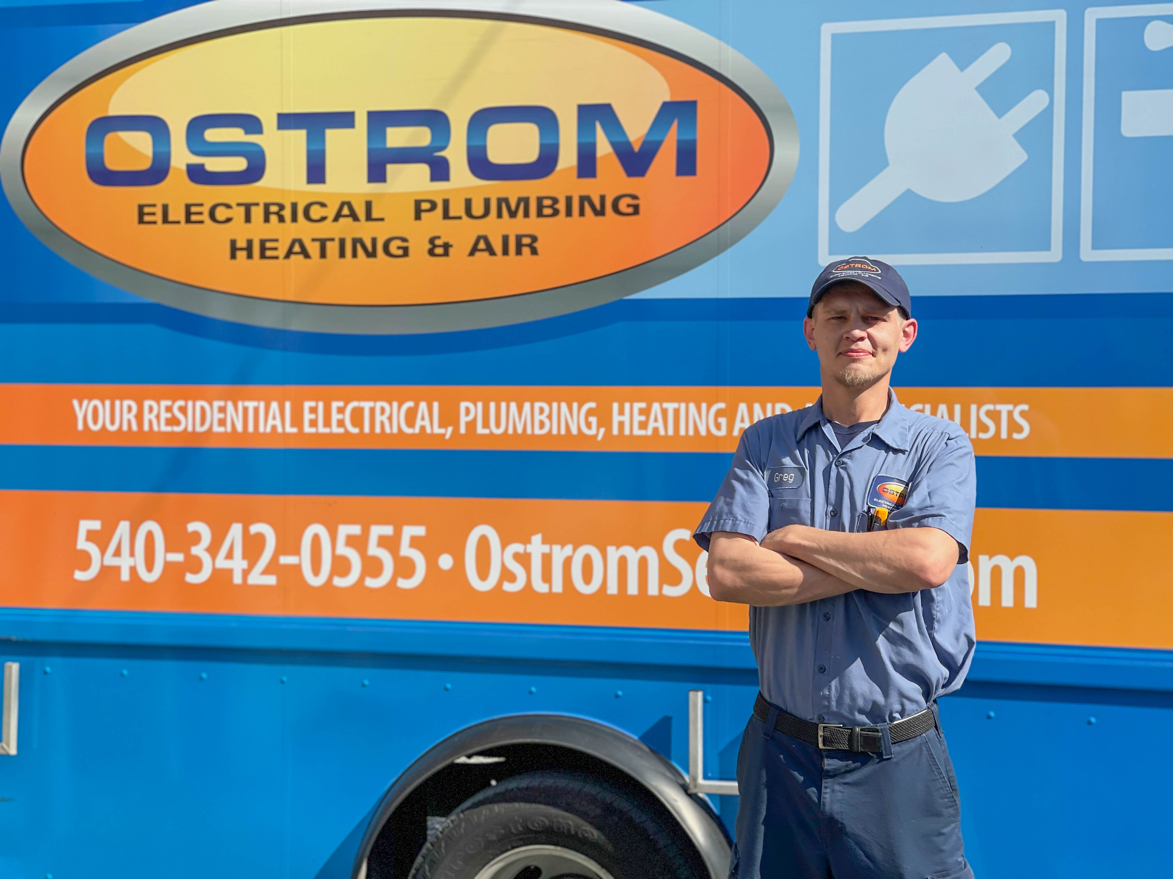 Experience unmatched service in electrical, plumbing, heating, and air with Ostrom Electrical Plumbing Heating & Air Conditioning.