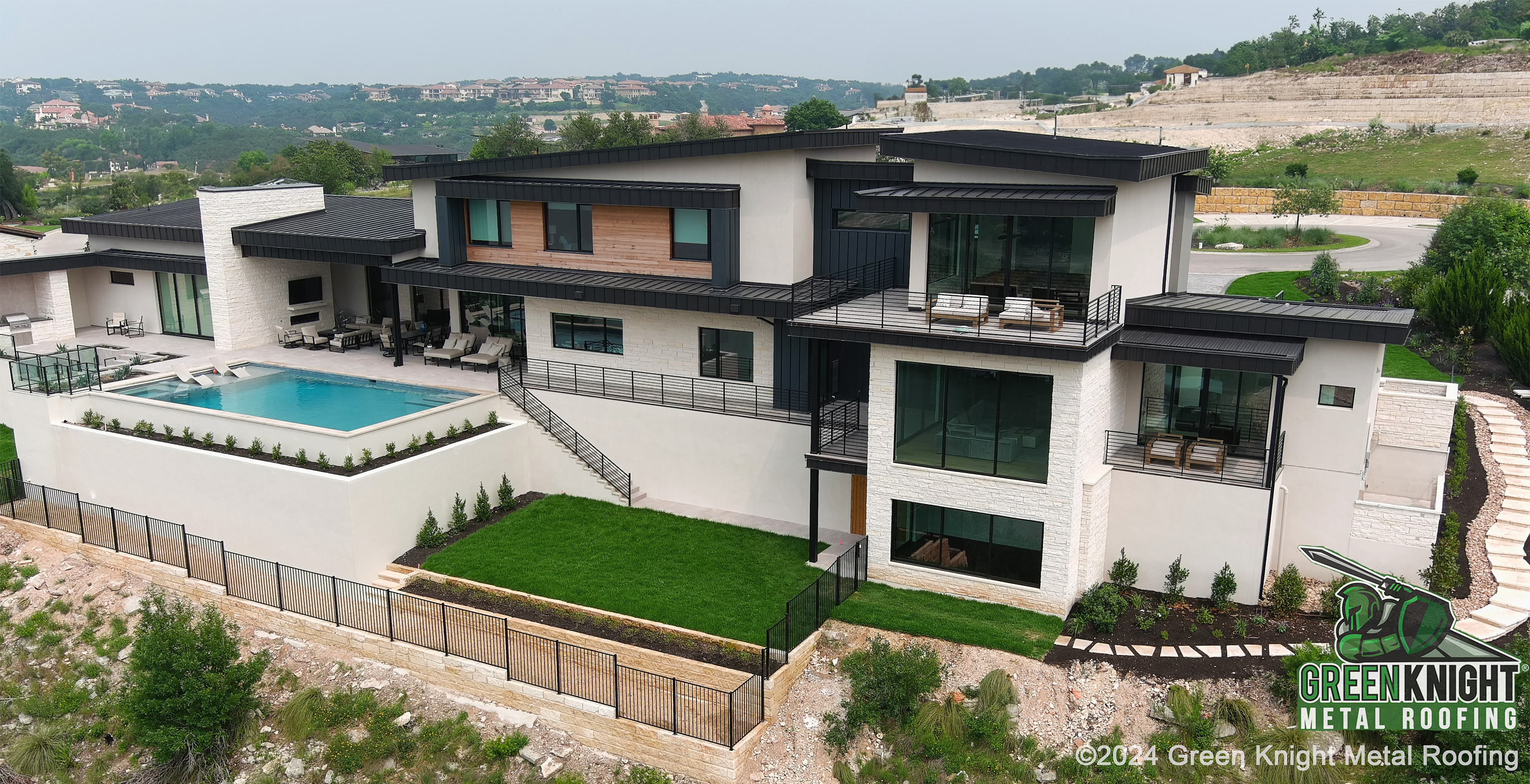 Green Knight® Metal Roofing transforms homes with state-of-the-art metal roofing solutions, elevating the aesthetic and durability of your property.