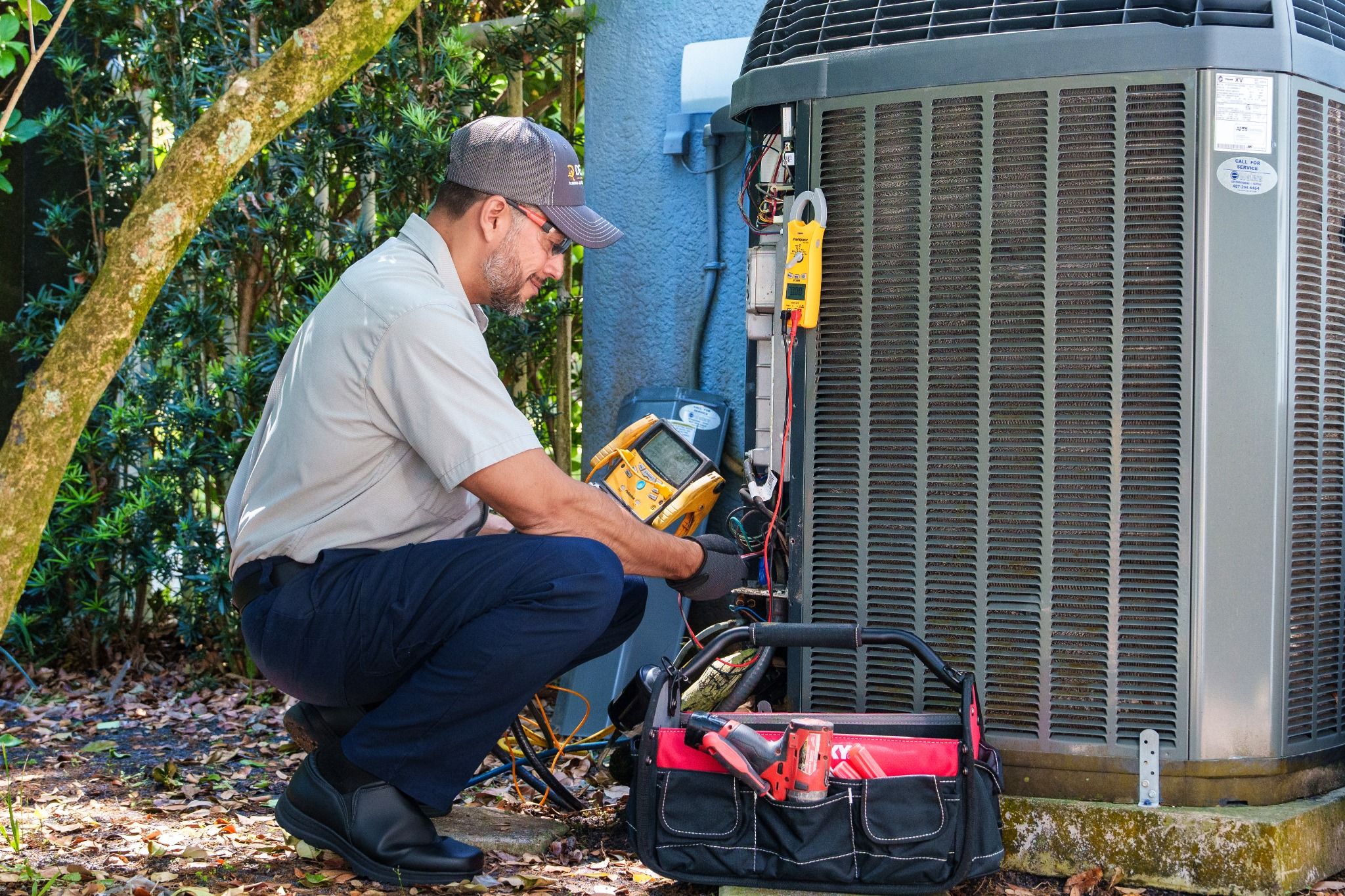Del-Air Heating, Air Conditioning, Plumbing and Electrical shows dependable on-site HVAC care, using professional diagnostics to restore comfort quickly.