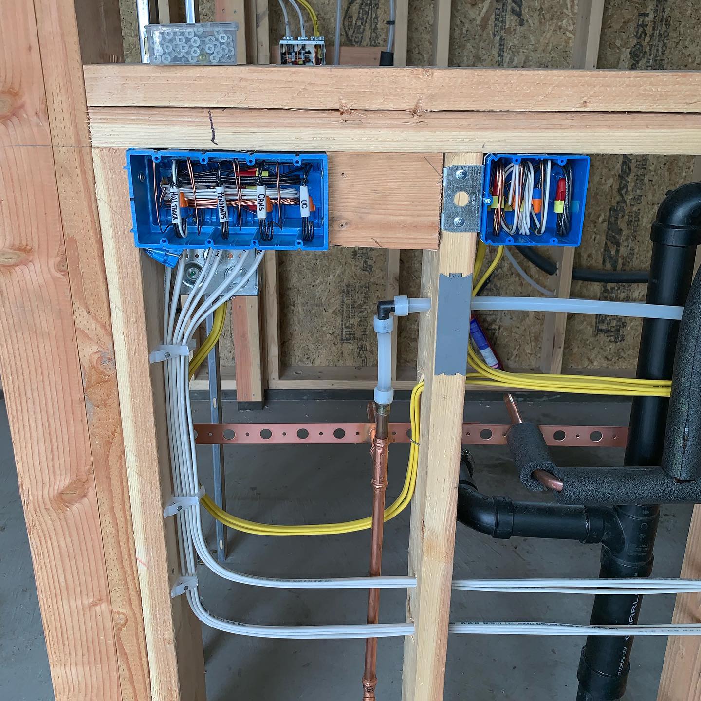 Next Level Pros showcases impeccable electrical and plumbing setup, assuring quality and professionalism in every project.