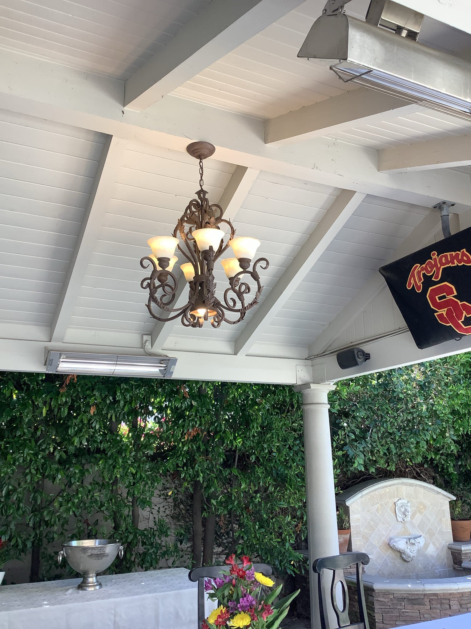 Powell Electric enhances outdoor living with carefully installed lighting that creates warm, durable patio ambiance for gatherings.