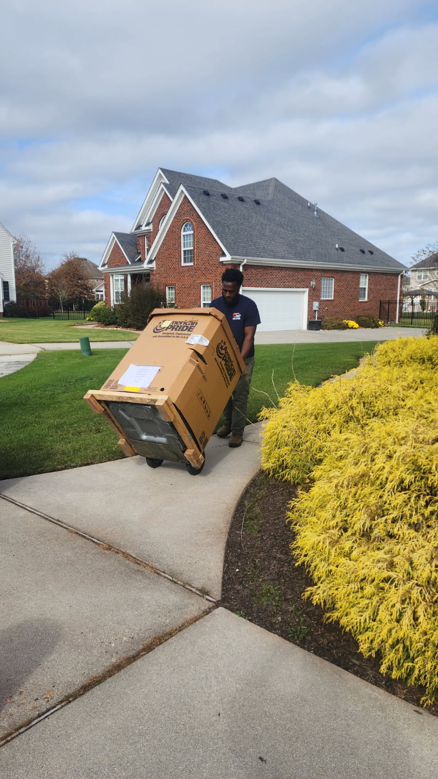 Experience top-notch HVAC service with Cutting Edge Total Comfort, delivering quality and professionalism to your doorstep.