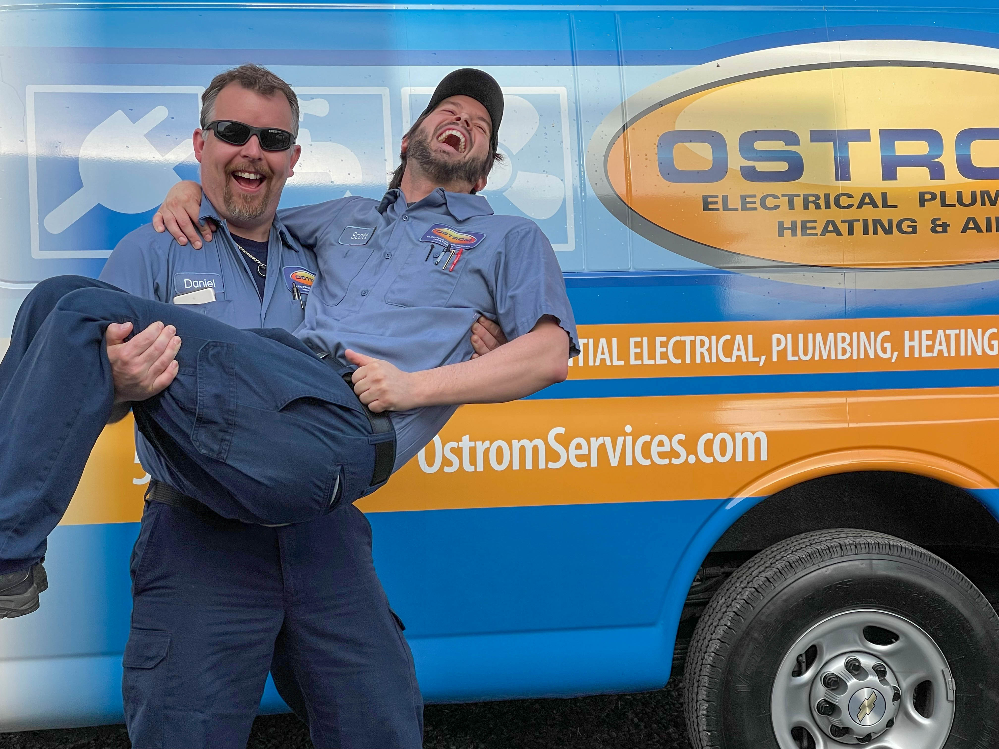 Experience the reliable and friendly service of Ostrom Electrical, Plumbing, Heating & Air Conditioning for all your home needs.