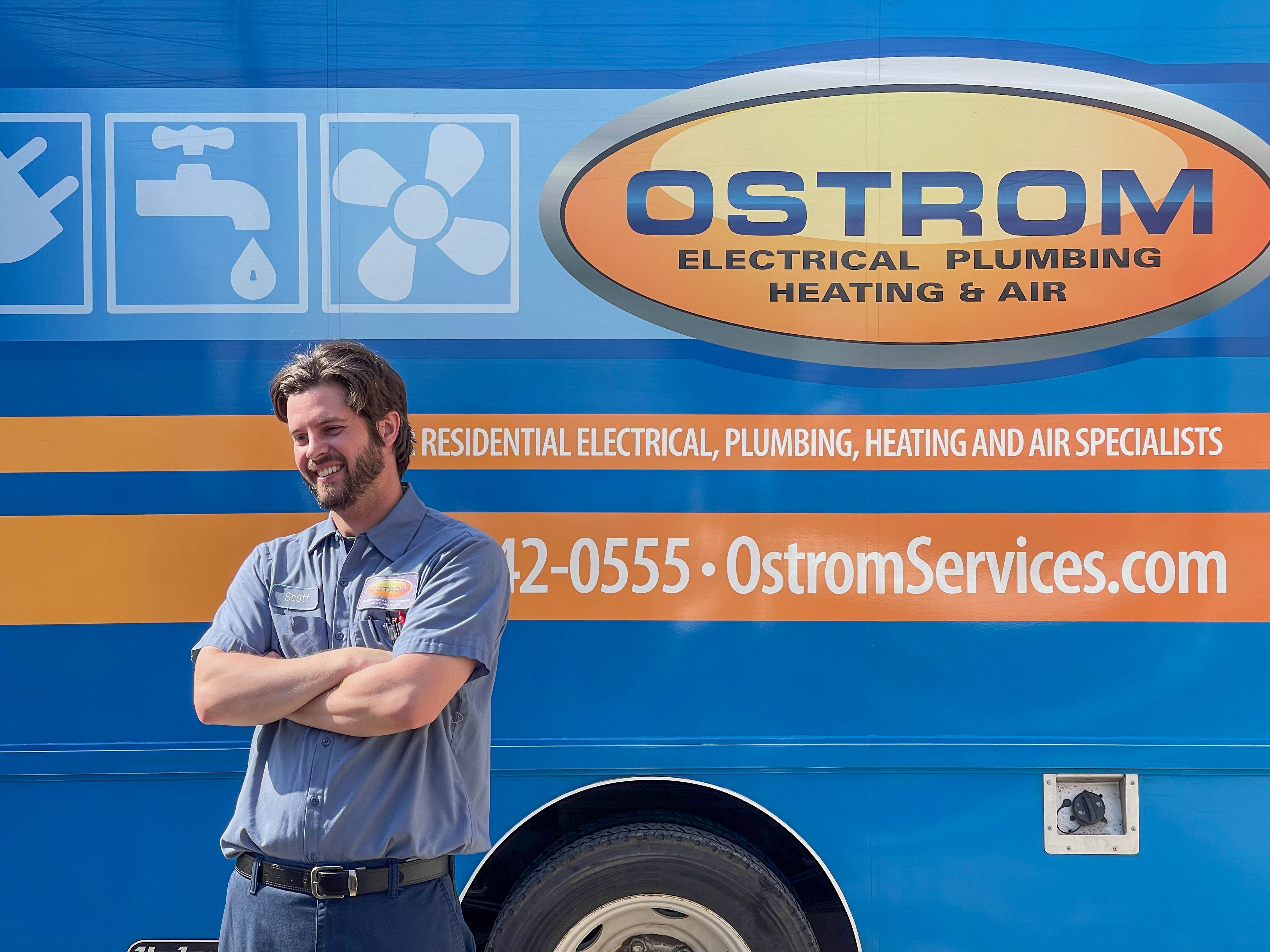 Trust Ostrom Electrical Plumbing Heating & Air Conditioning for reliable and professional service excellence.