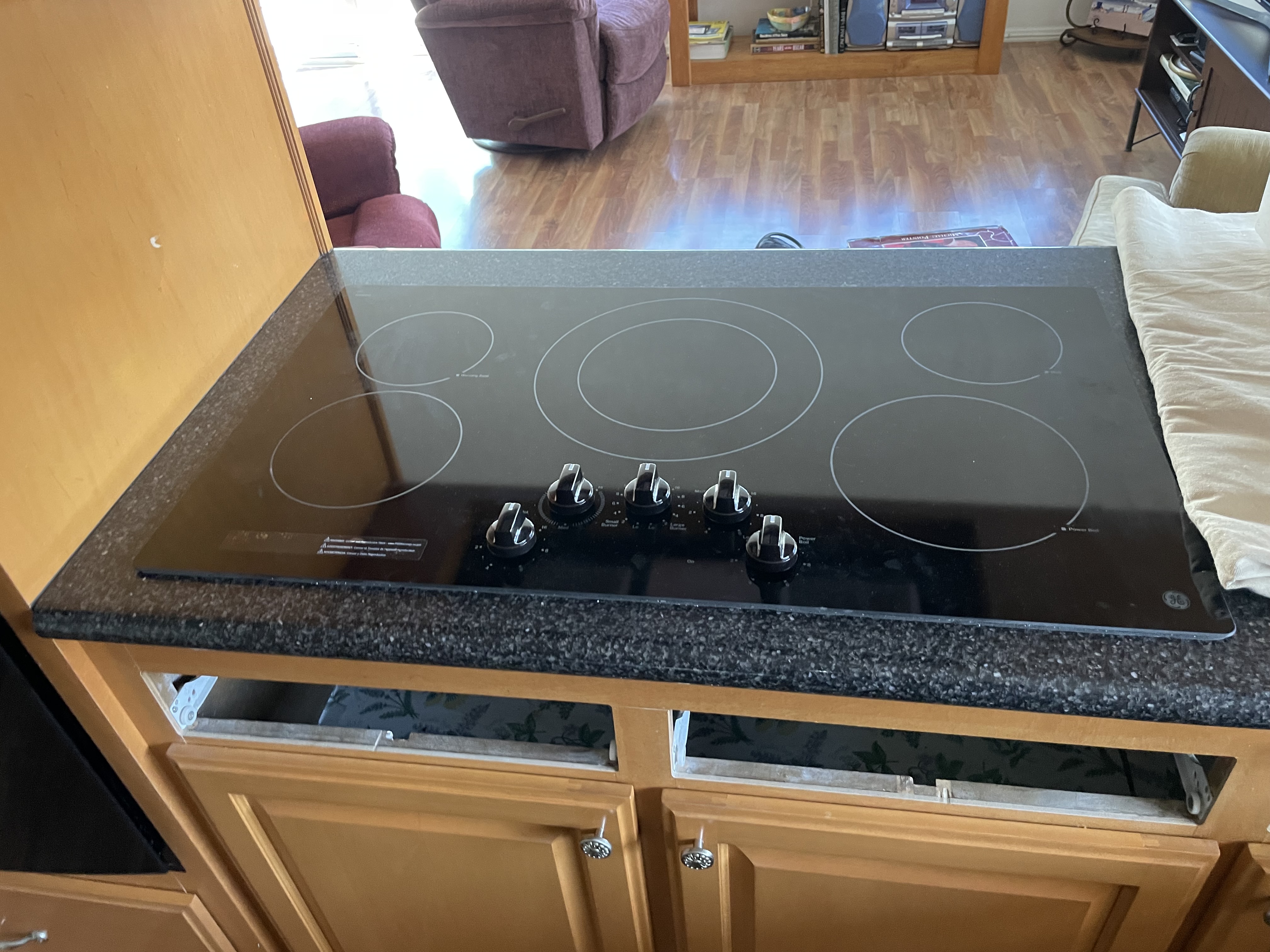 Powell Electric ensures clean, professional cooktop installations that blend seamlessly into your kitchen and protect home aesthetics.
