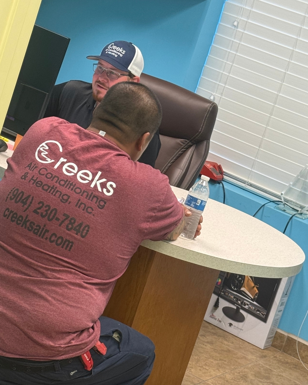 At Creeks Air Conditioning & Heating, we prioritize friendly and professional service, ensuring comfort and satisfaction with every visit.