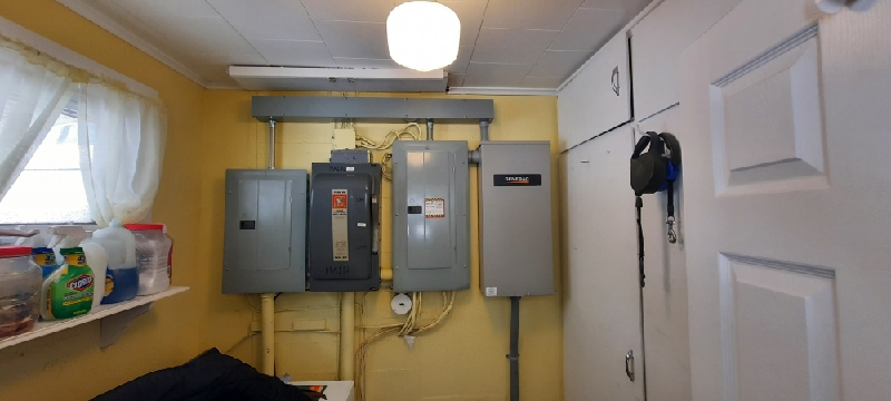 Doctor Electric delivers tidy, reliable residential electrical service that enhances safety and value with clearly labeled panels and organized wiring.
