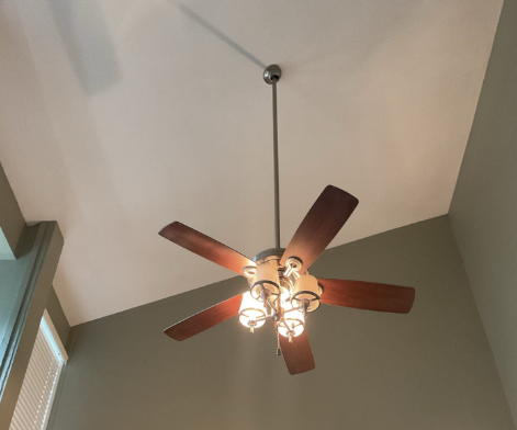 Enhance your home with quality ceiling fan installations from SALT Plumbing Air & Electric, bringing comfort and style to every room.