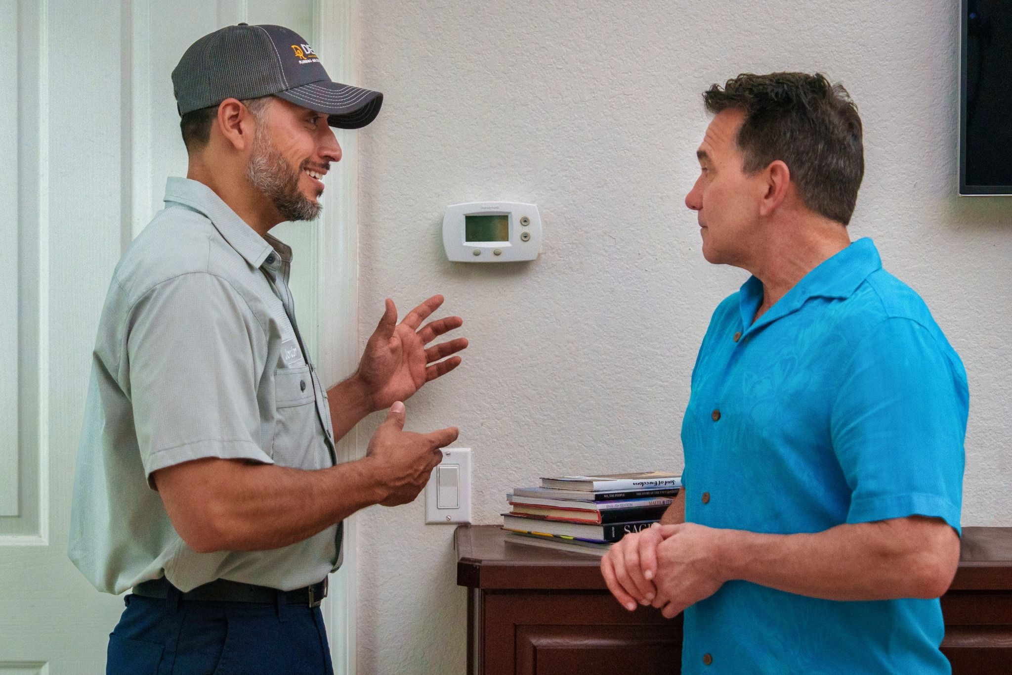Del-Air Heating, Air Conditioning, Plumbing and Electrical technicians provide friendly, expert HVAC advice to homeowners for reliable comfort and confidence.
