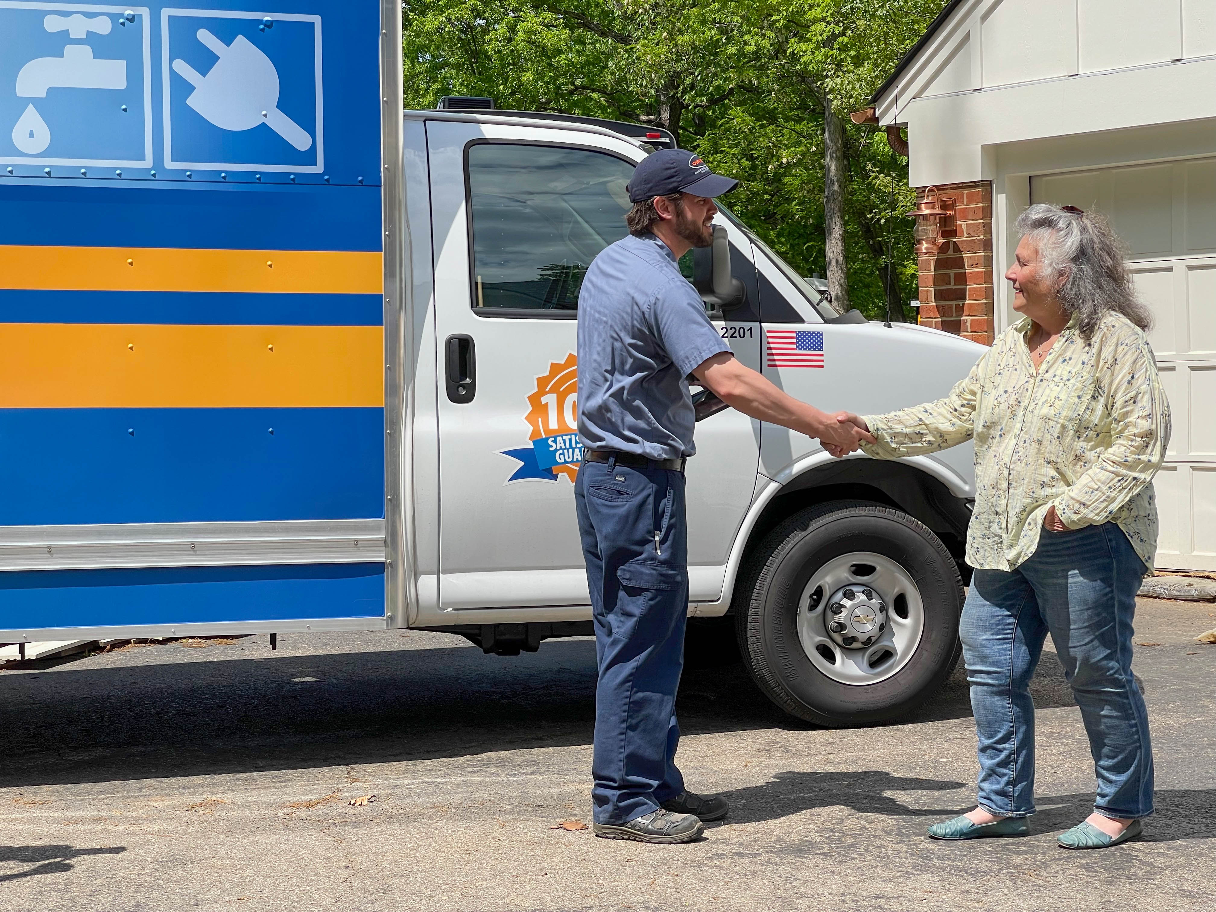 Experience exceptional service and satisfaction with Ostrom Electrical Plumbing Heating & Air Conditioning!