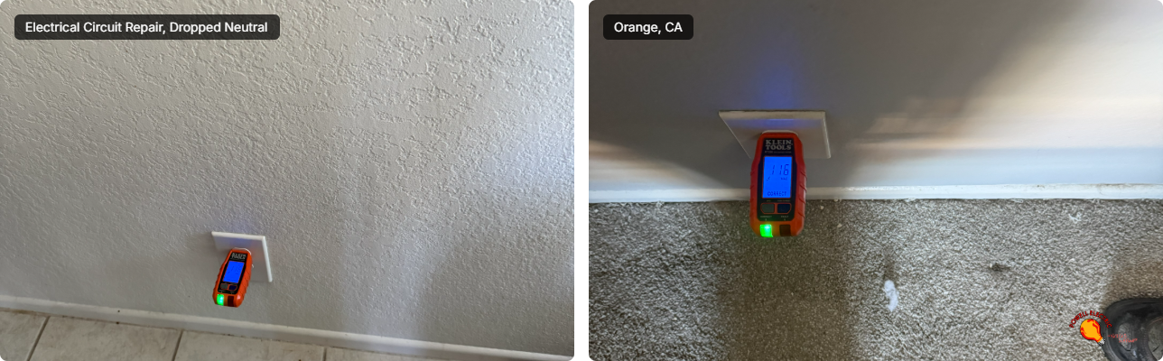 Powell Electric demonstrates careful, safety-first diagnostics with professional testing equipment to ensure reliable home electrical performance.
