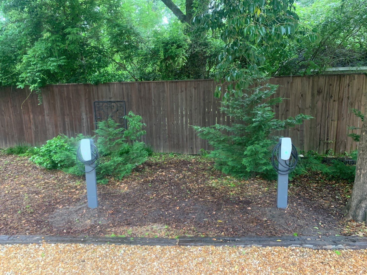 C&T Electric LLC installed clean, reliable EV charging stations with careful outdoor mounting to keep your home ready and convenient for electric vehicles.