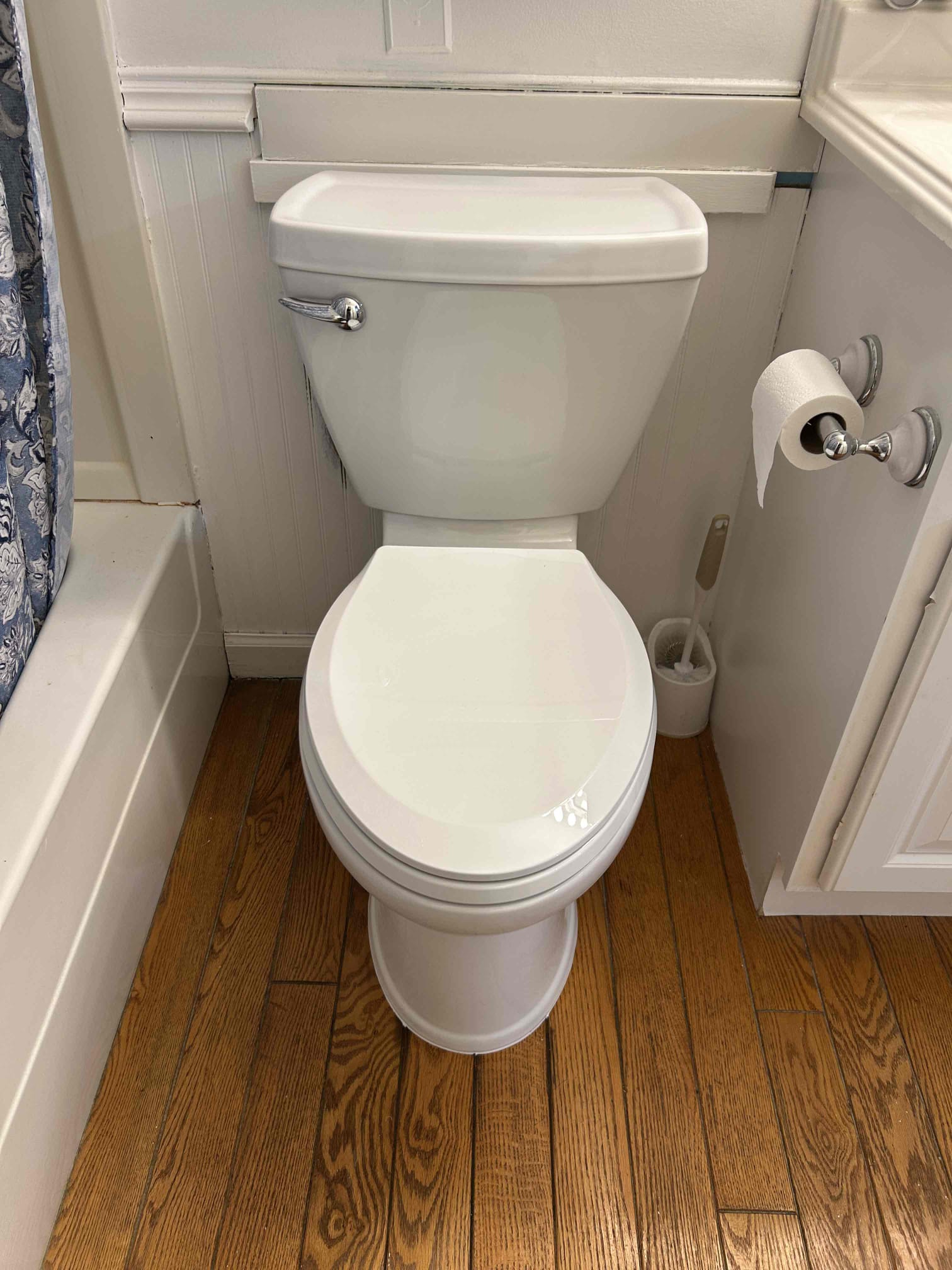 Clean, reliable bathroom installations from Mrs. Michael Plumbers, Electricians, and HVAC Technicians showcase attention to detail and lasting results.