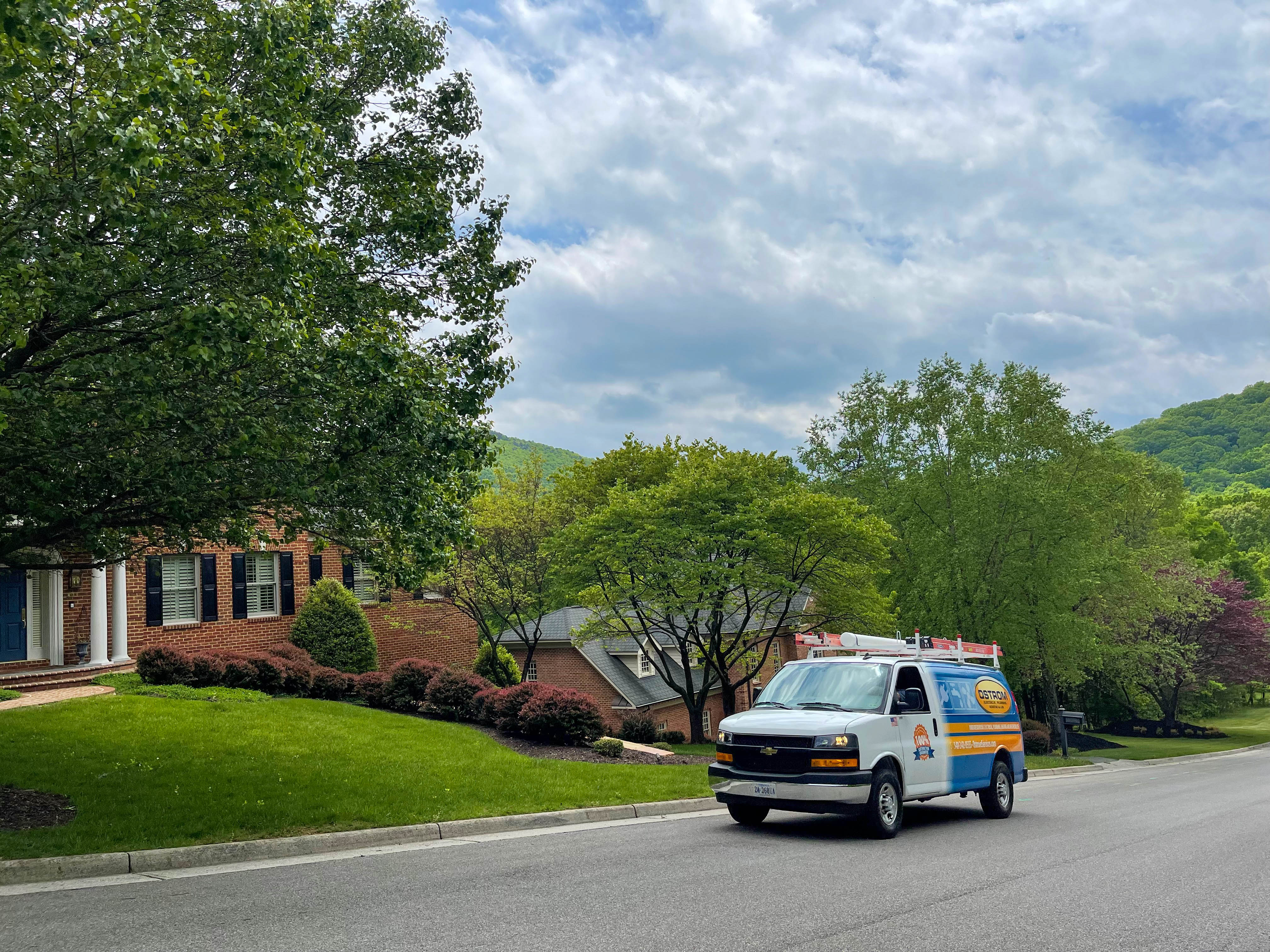 Bring comfort home with Ostrom Electrical Plumbing Heating & Air Conditioning's reliable service.
