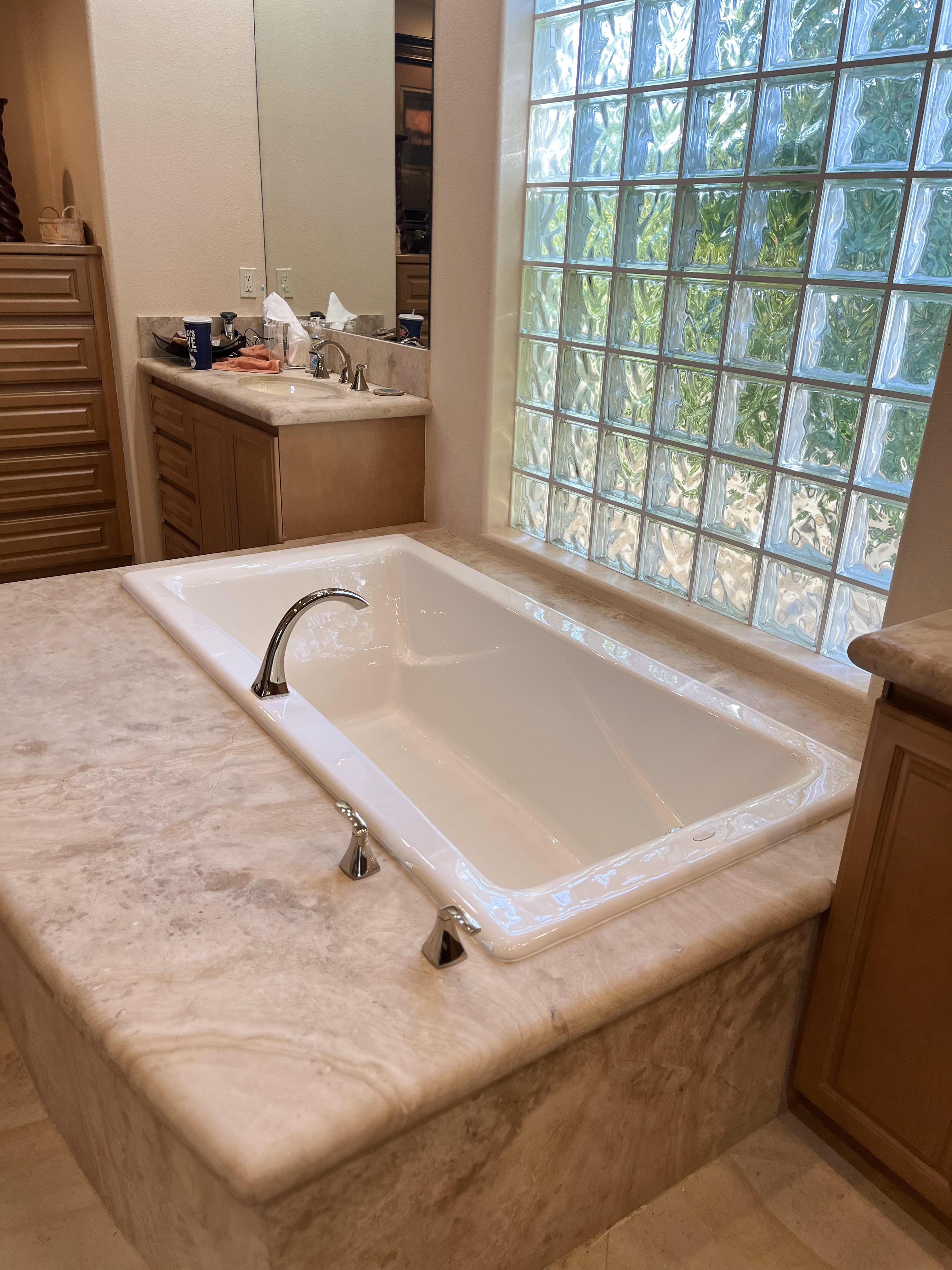 Upgrade your bathroom with the sleek and modern design expertise of General Air Conditioning & Plumbing.