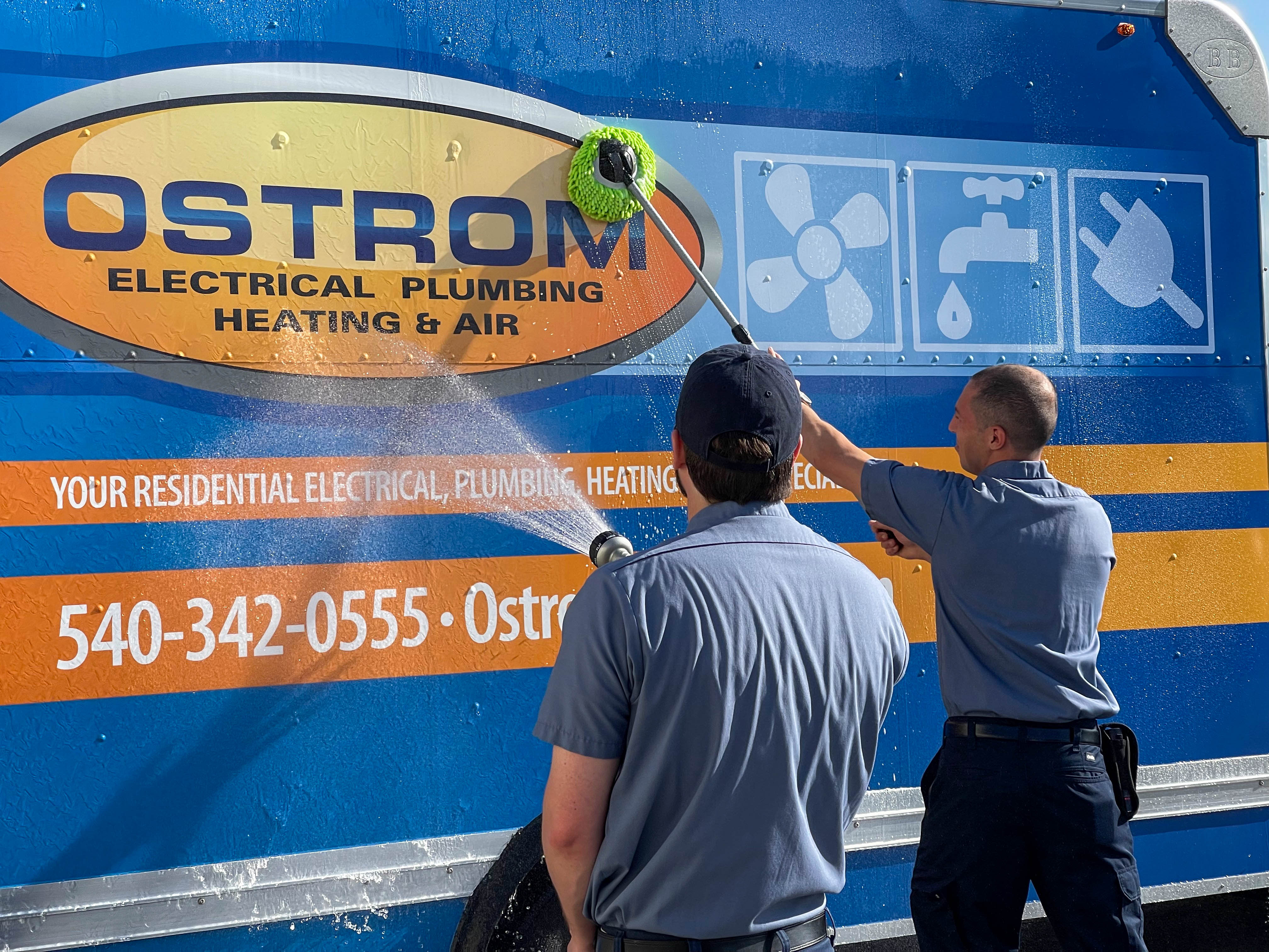 Experience outstanding service and professionalism with Ostrom Electrical Plumbing Heating & Air Conditioning.