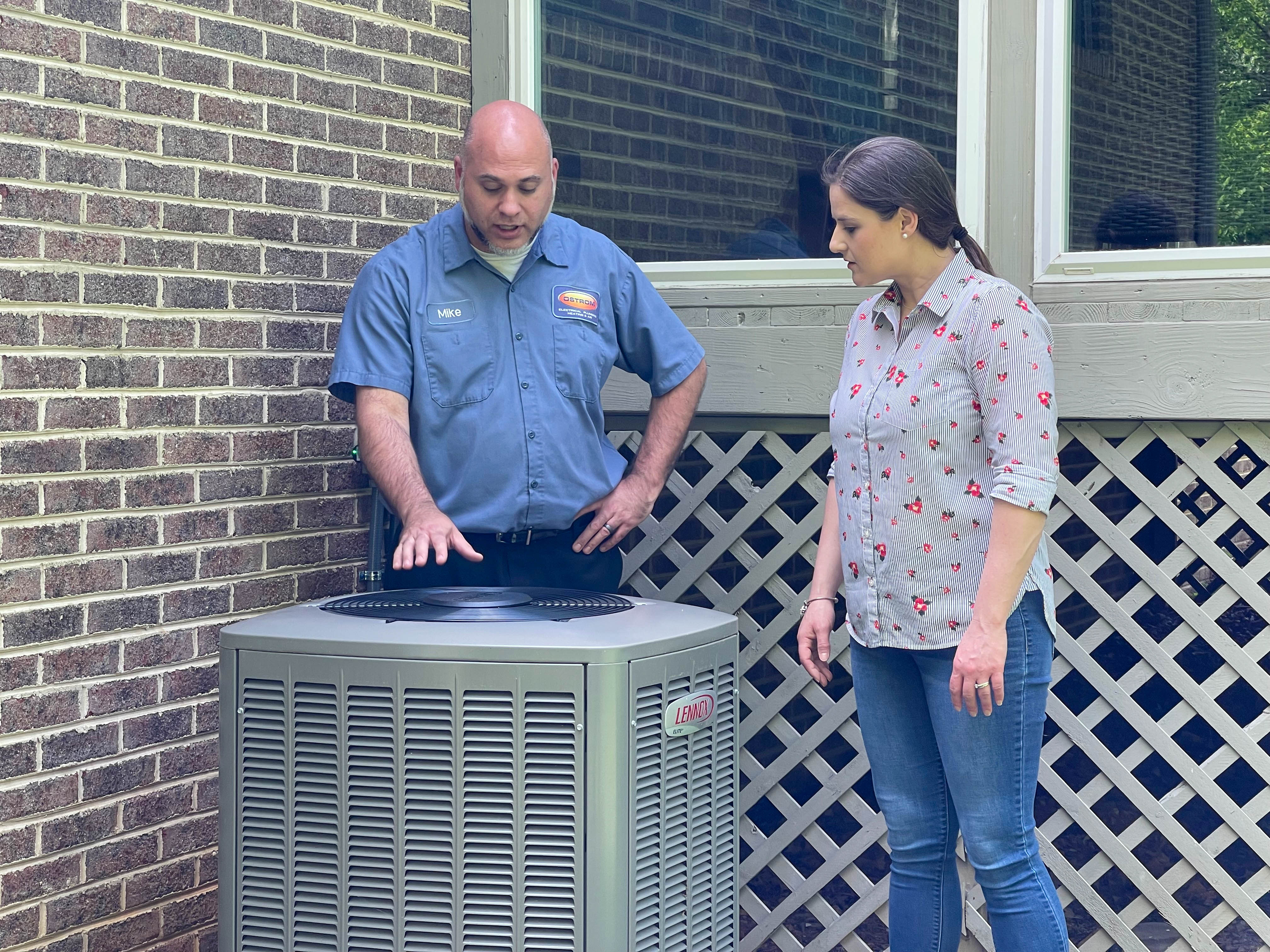 Experience exceptional HVAC service with Ostrom Electrical Plumbing Heating & Air Conditioning, where customer satisfaction and quality are our top priorities.