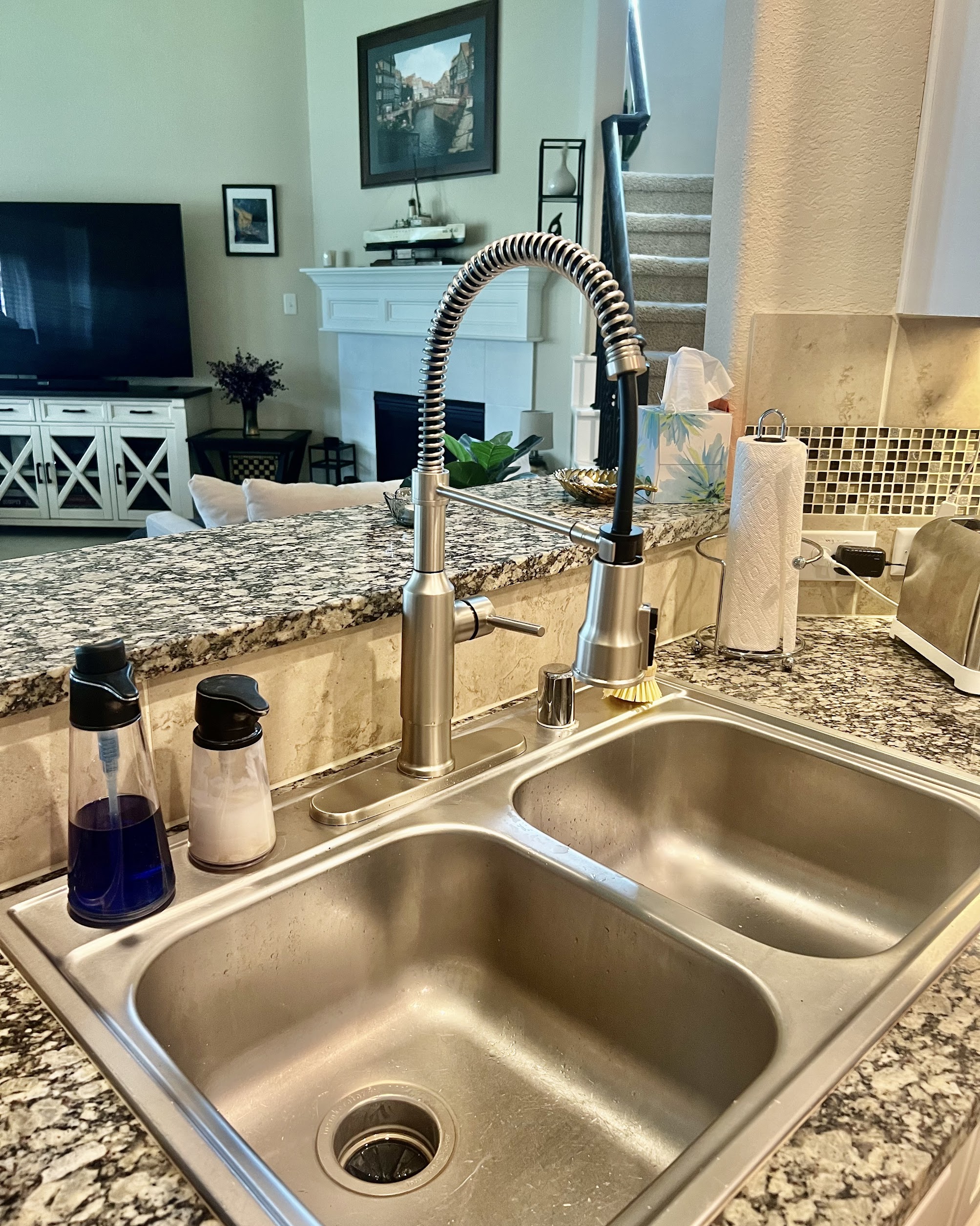 Showcasing reliable, neat faucet installation that enhances kitchen usability and style by Abacus Plumbing, Air Conditioning & Electrical.
