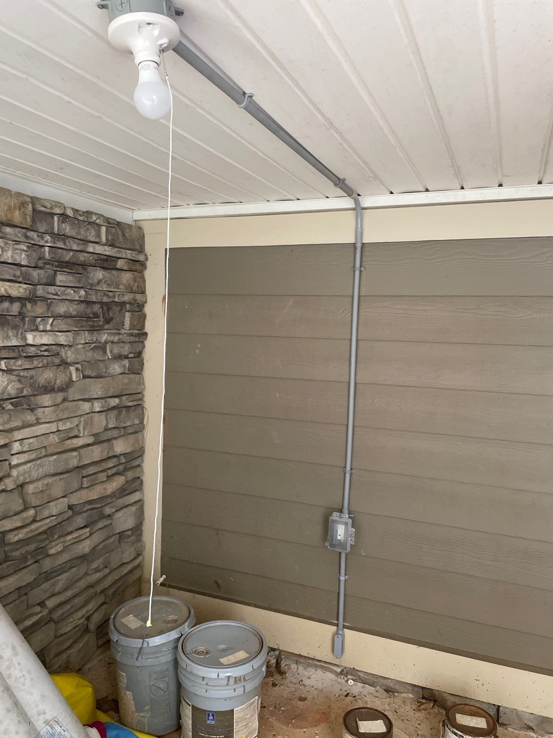 C&T Electric LLC completed a clean, code-conscious outdoor lighting and conduit installation that enhances safety and reliability.