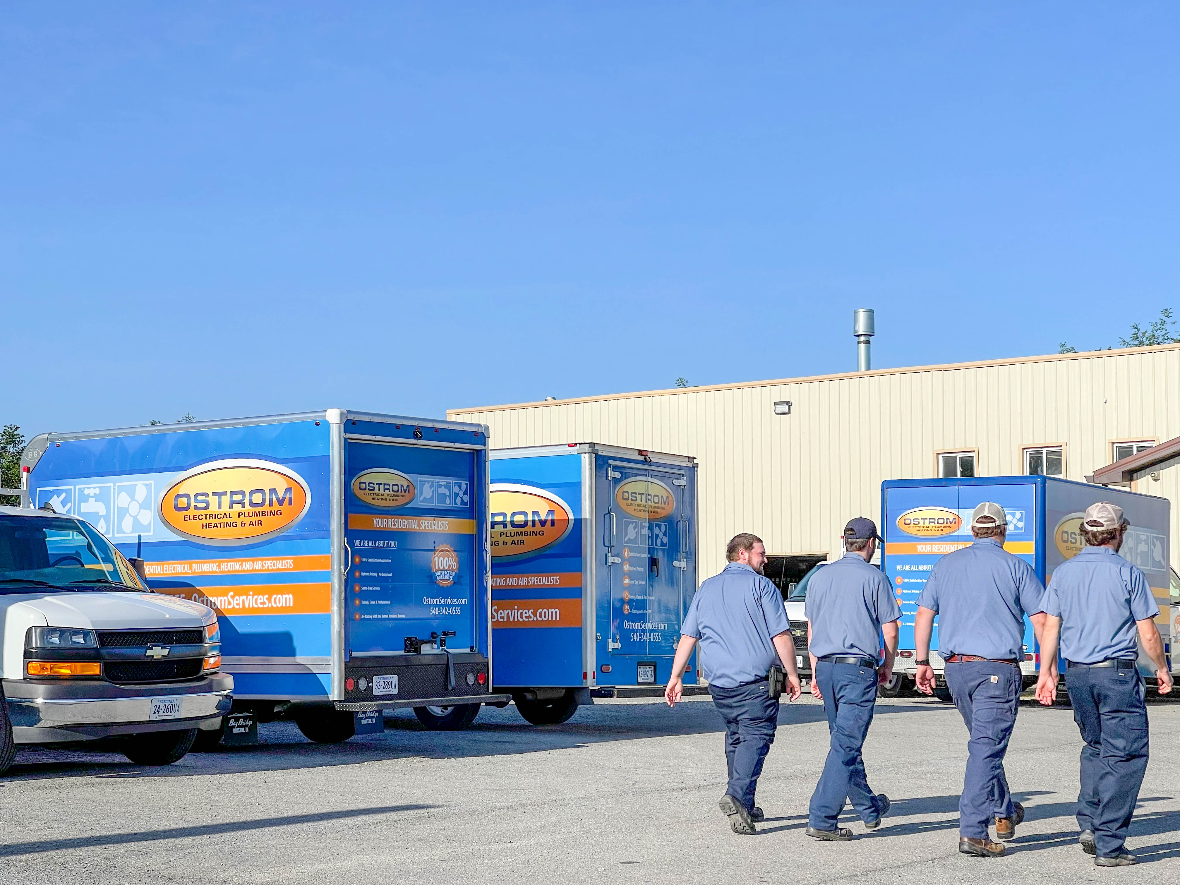 Experience unmatched service and professionalism with Ostrom Electrical Plumbing Heating & Air Conditioning.