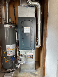 AccuTemp Heating & Air Conditioning shows meticulous installation and tidy ductwork, delivering dependable home comfort with clear attention to detail.